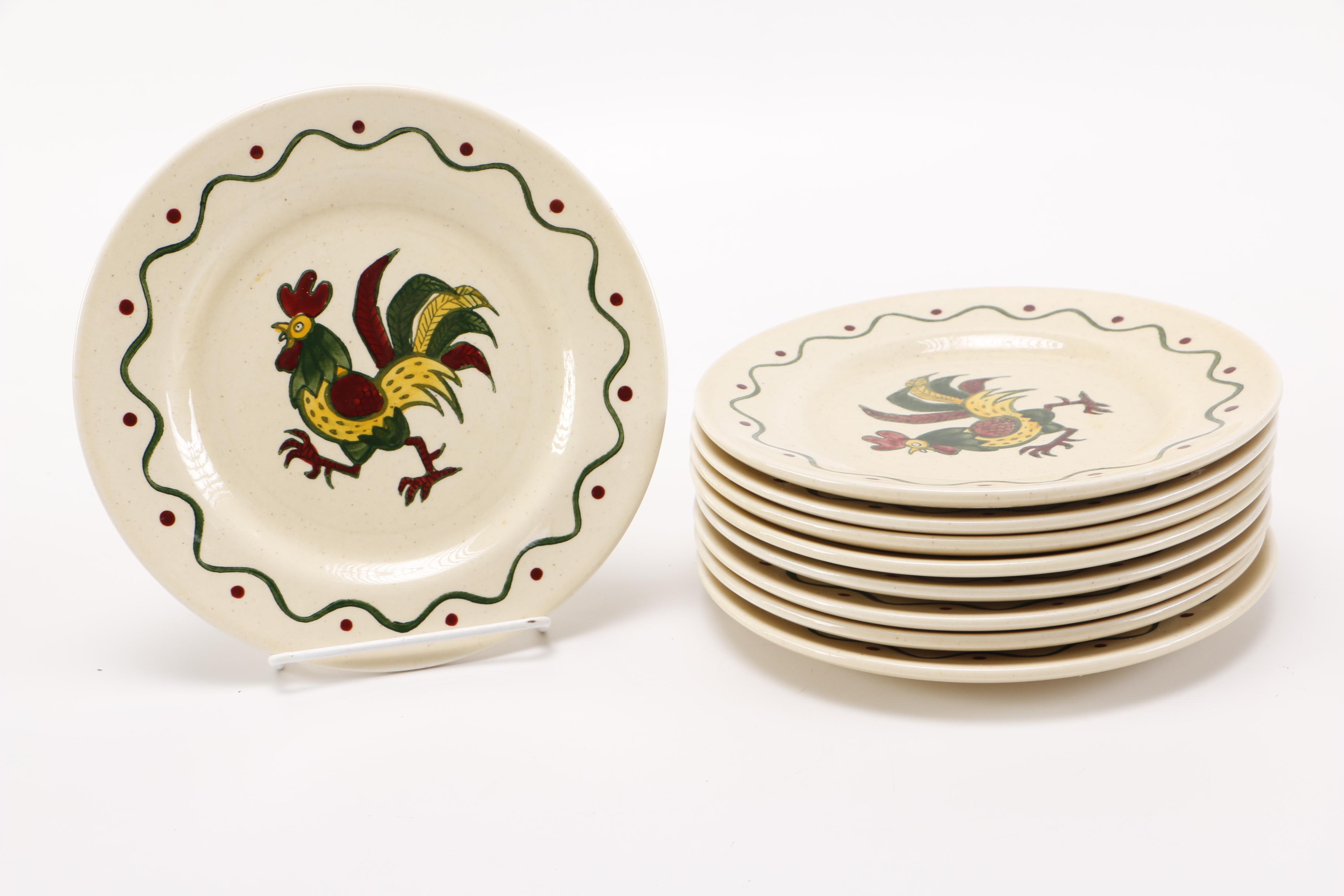 Metlox "Poppytrail" Ceramic Tableware Set