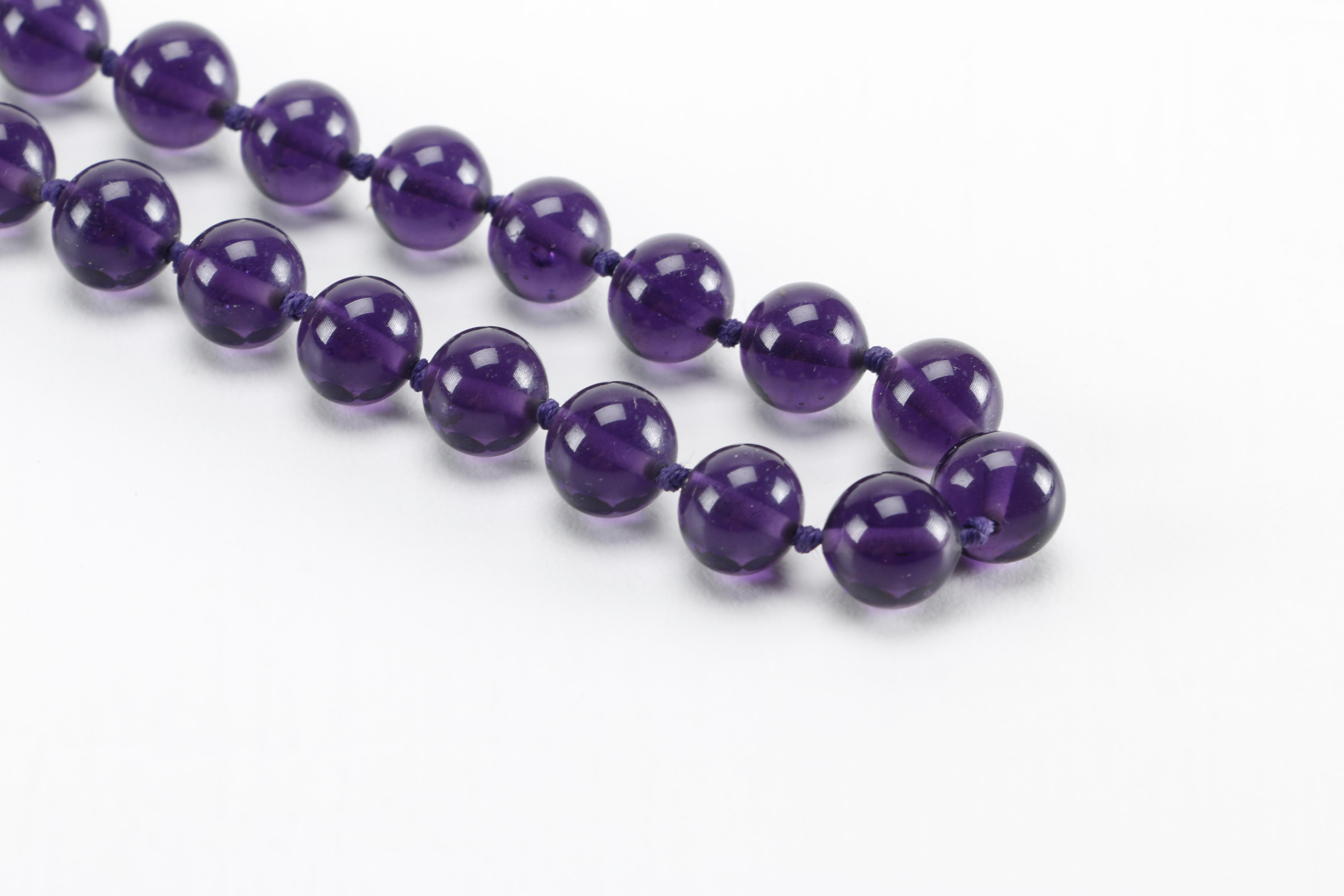 Glass, Sodalite and Malachite Necklaces