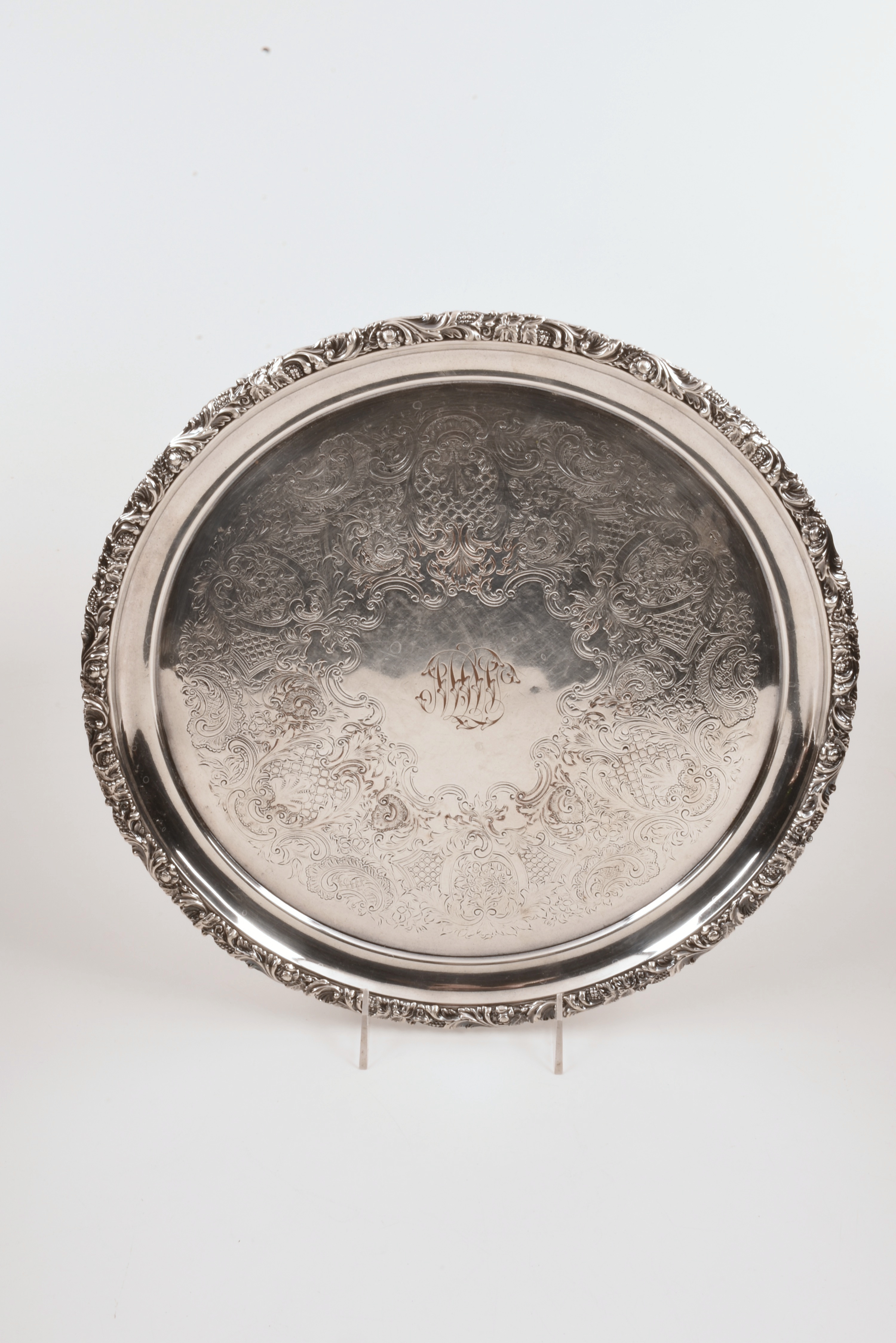 Assorted Vintage Silverplated Warming Dish and Platters