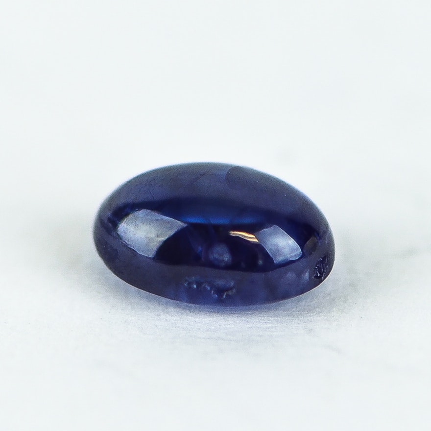 Loose Synthetic Sapphire Gemstone