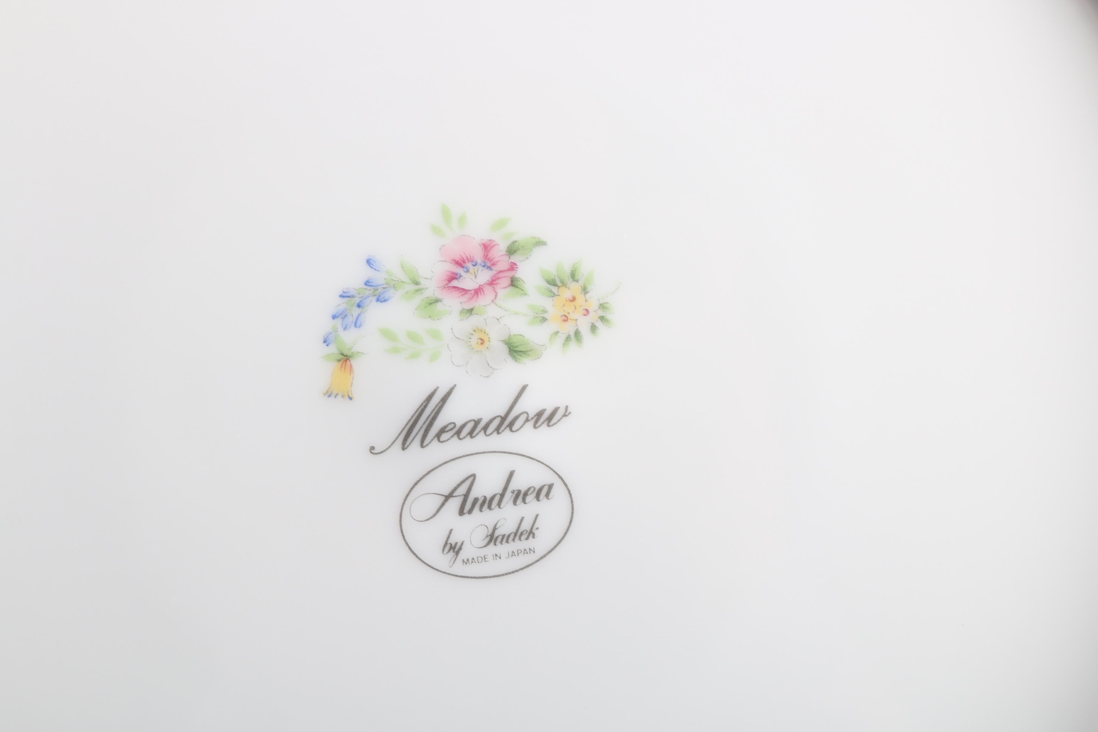 Three-Piece Party Serving Set "Meadow" from Andrea by Sadek