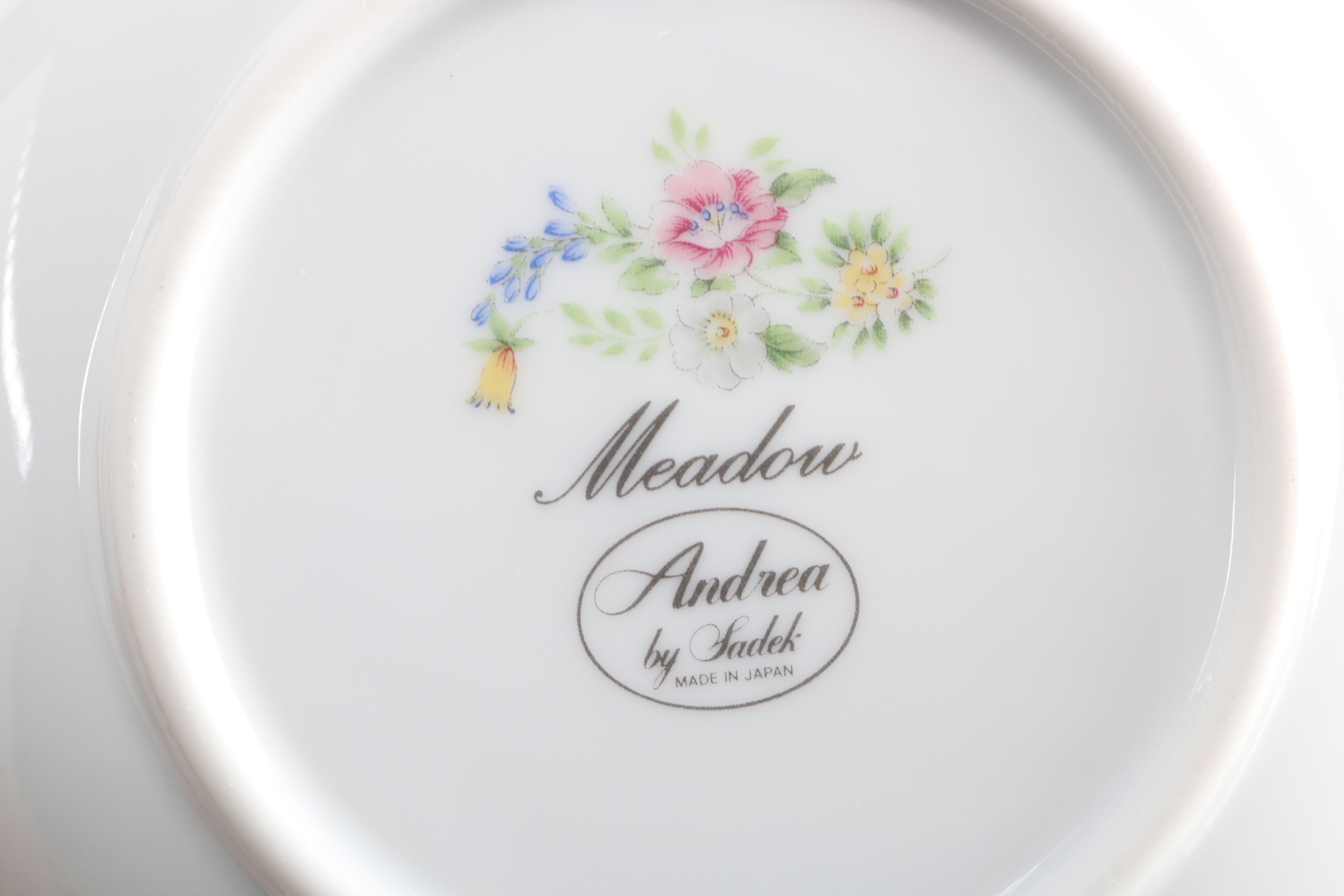 Three-Piece Party Serving Set "Meadow" from Andrea by Sadek