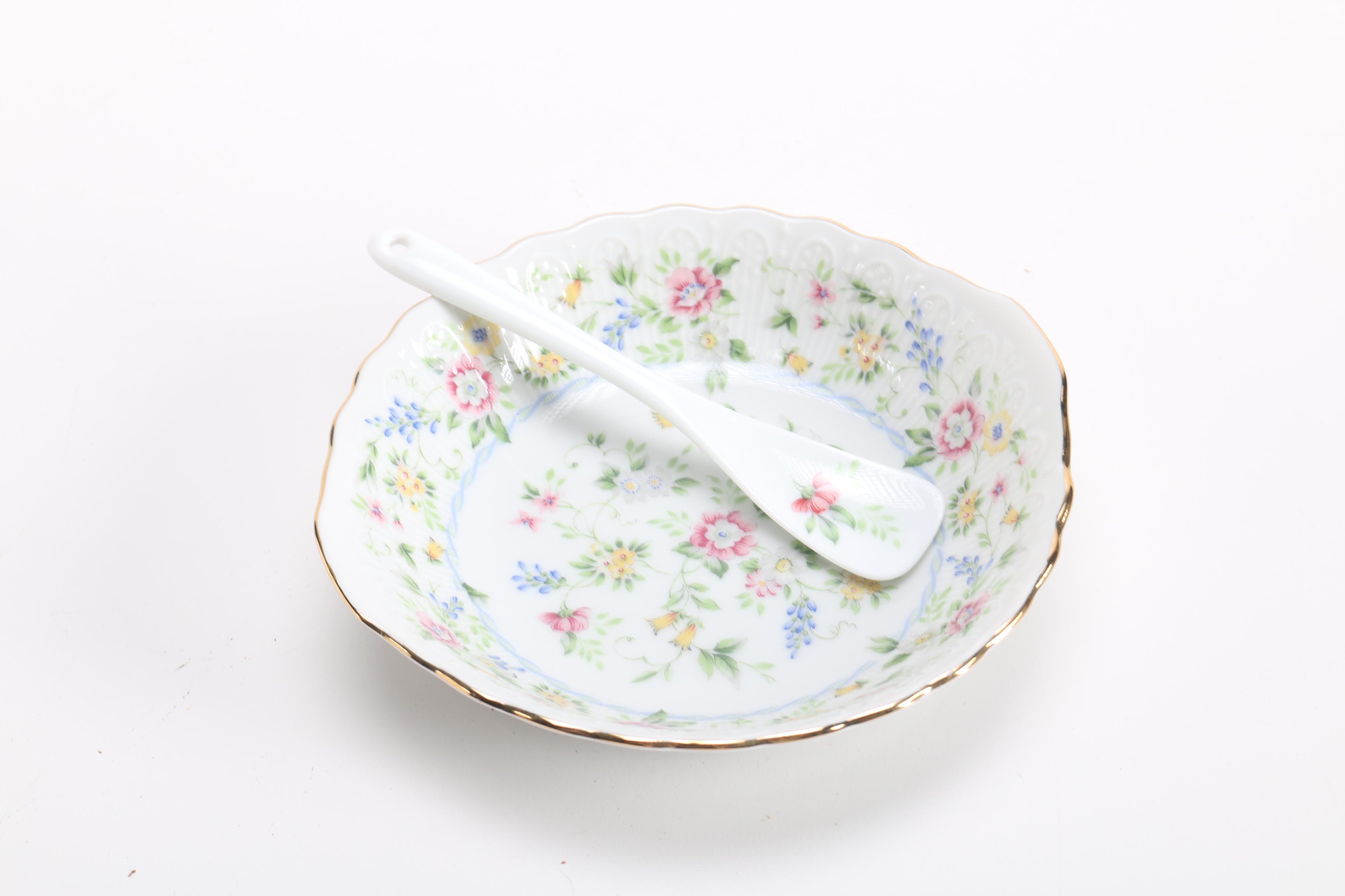 Three-Piece Party Serving Set "Meadow" from Andrea by Sadek