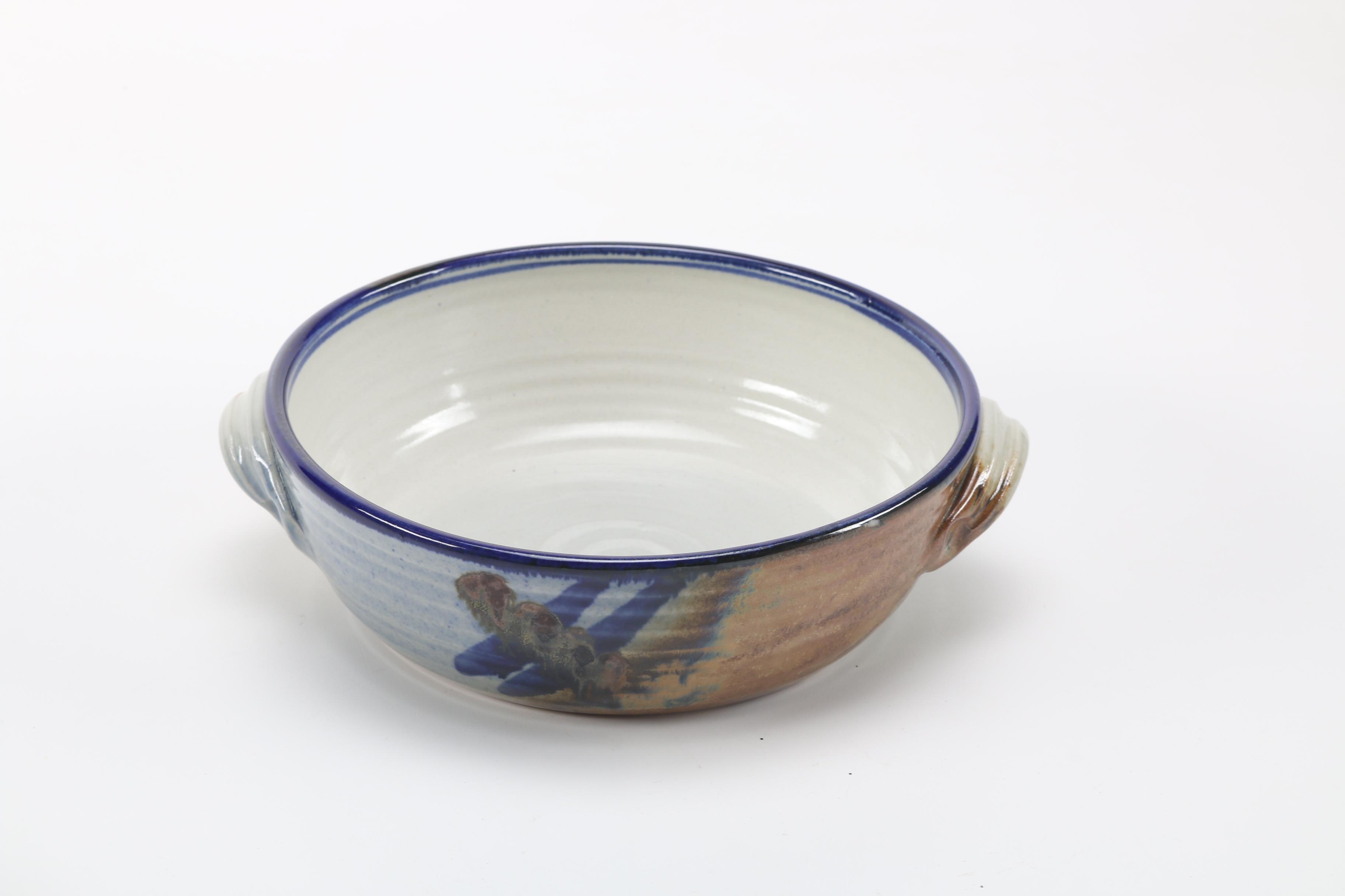 Hand Thrown Stoneware Serving Pieces