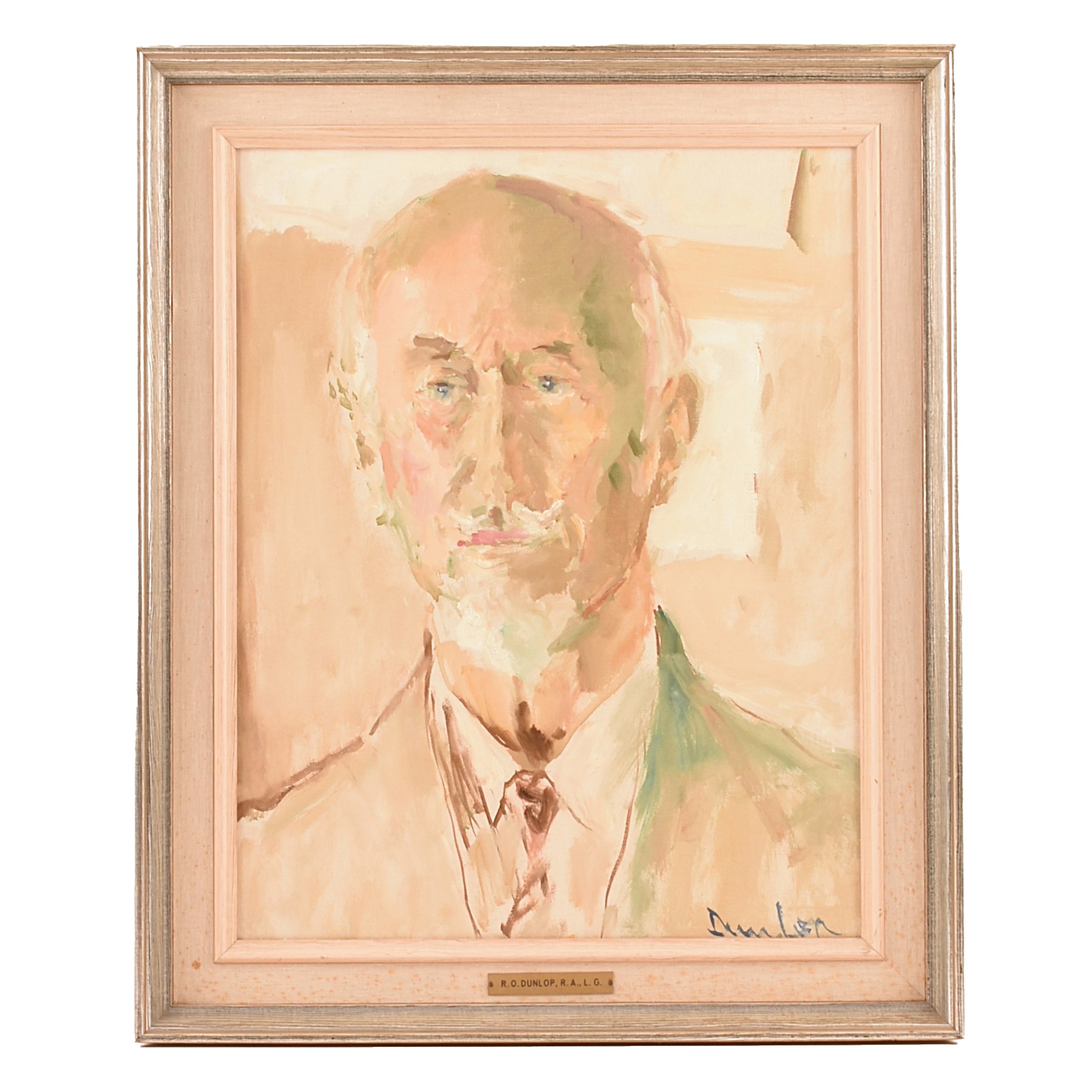 Original Portrait by Well Listed Artist R.O.Dunlop (1894-