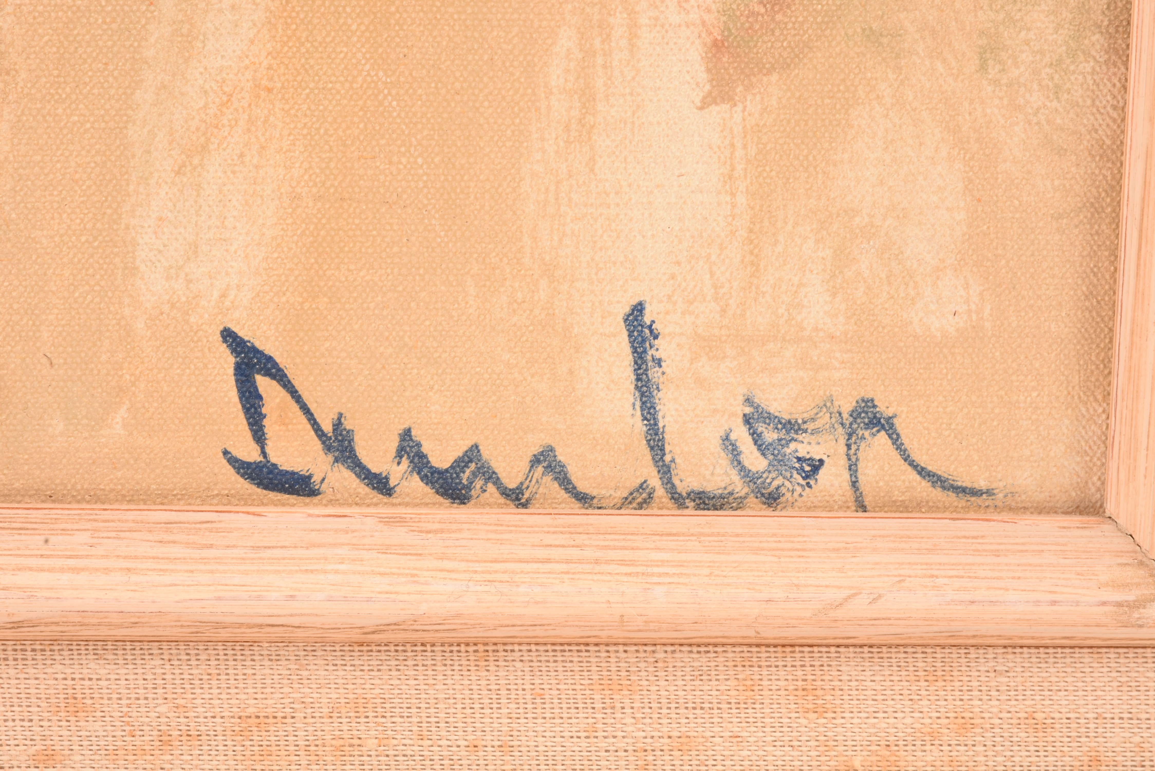 Original Portrait by Well Listed Artist R.O.Dunlop (1894-