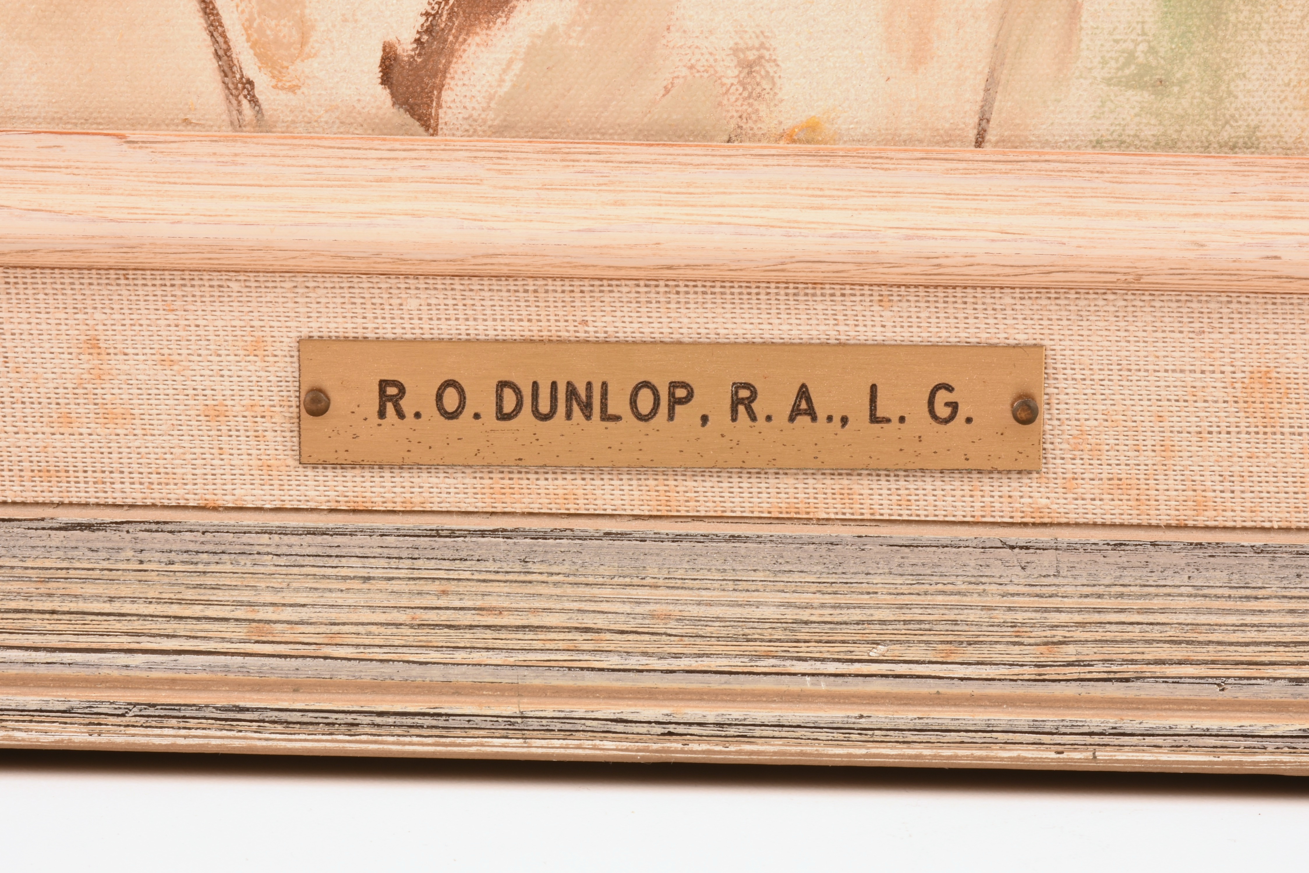 Original Portrait by Well Listed Artist R.O.Dunlop (1894-