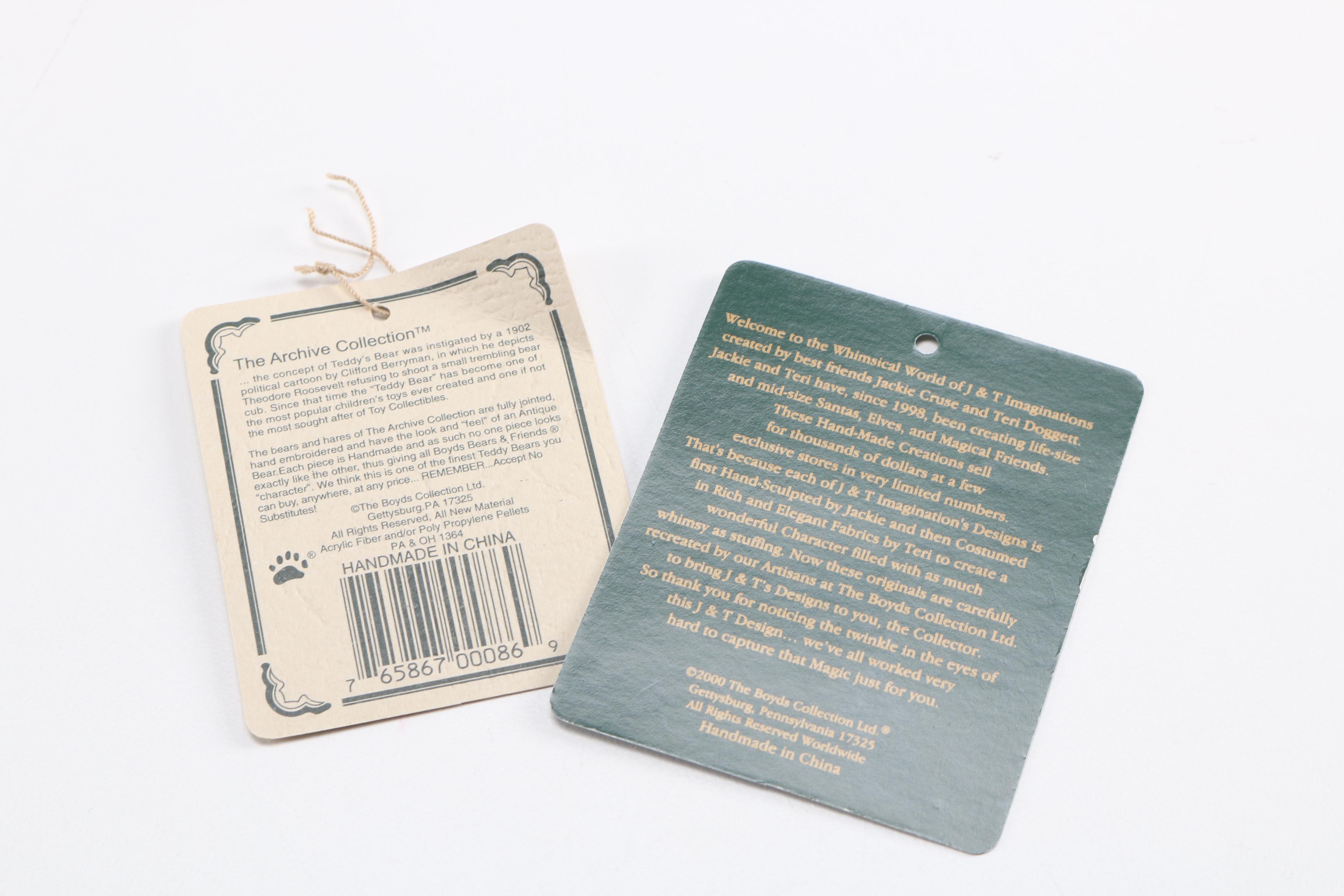 Boyds Collection "Father Frostnick" Vintage Santa Figurine