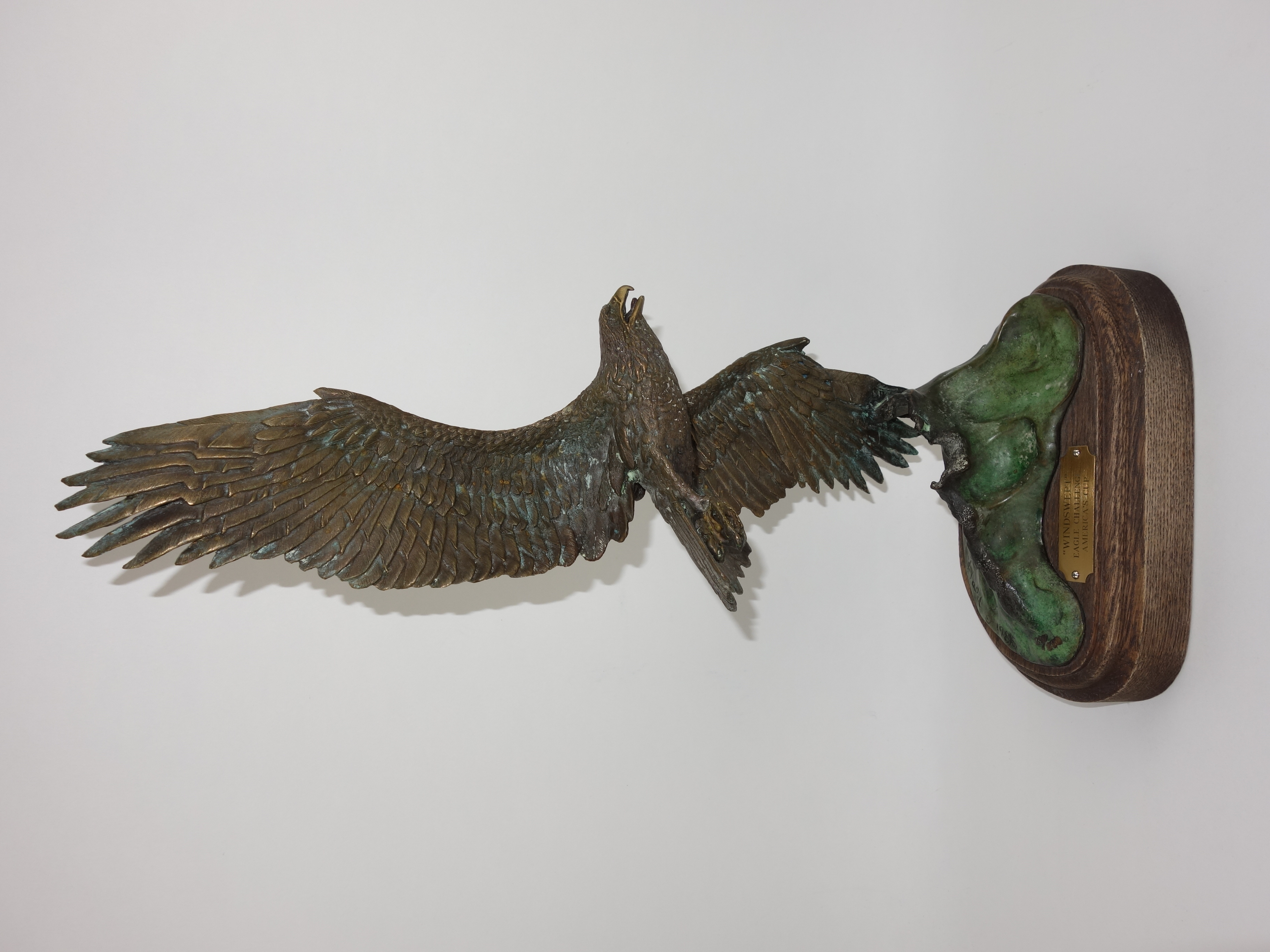 William Hald Limited Edition Bronze Sculpture "Windswept"