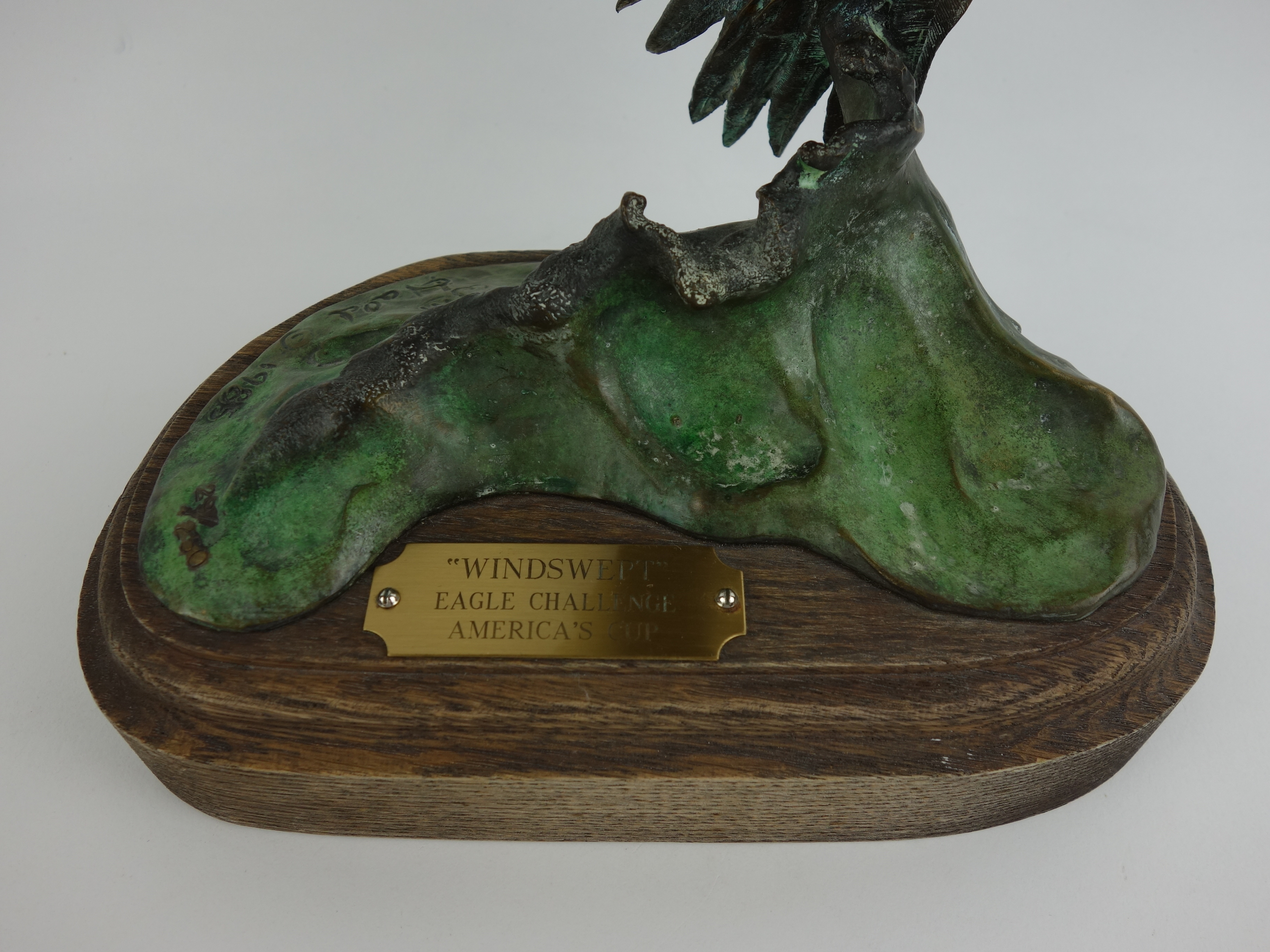 William Hald Limited Edition Bronze Sculpture "Windswept"