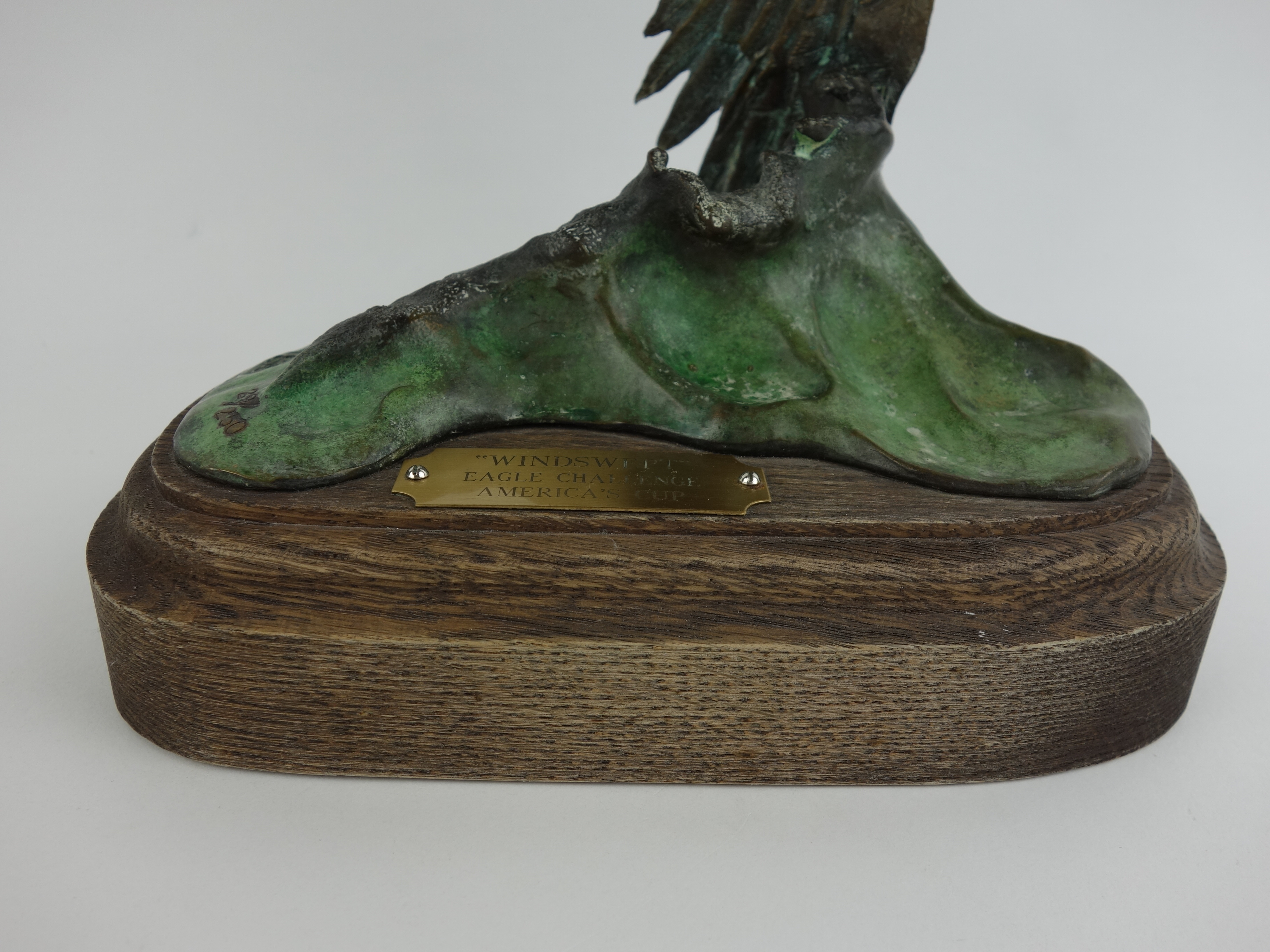 William Hald Limited Edition Bronze Sculpture "Windswept"