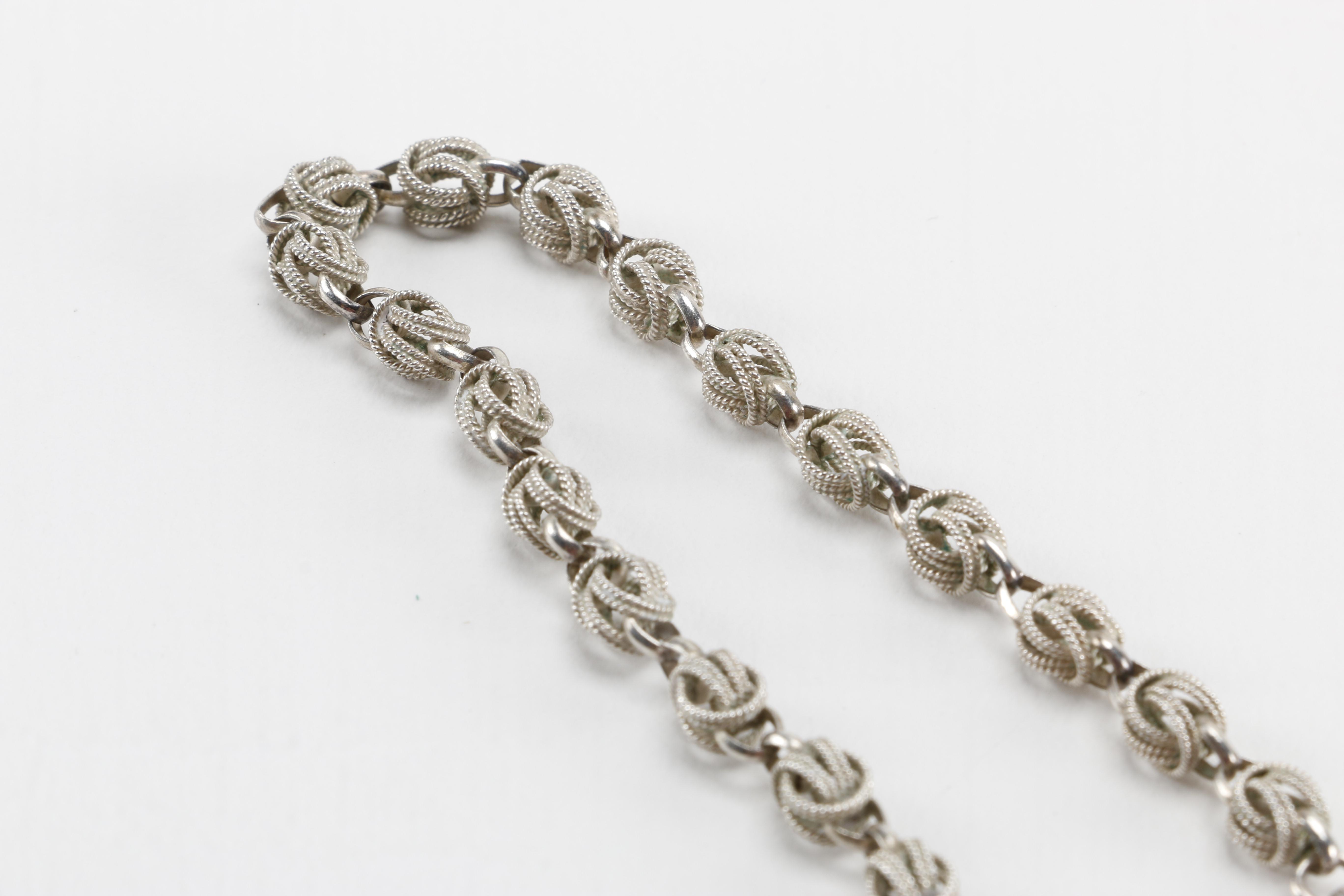 Sterling and Stone Jewelry Including Azurmalachite Pendant Necklace