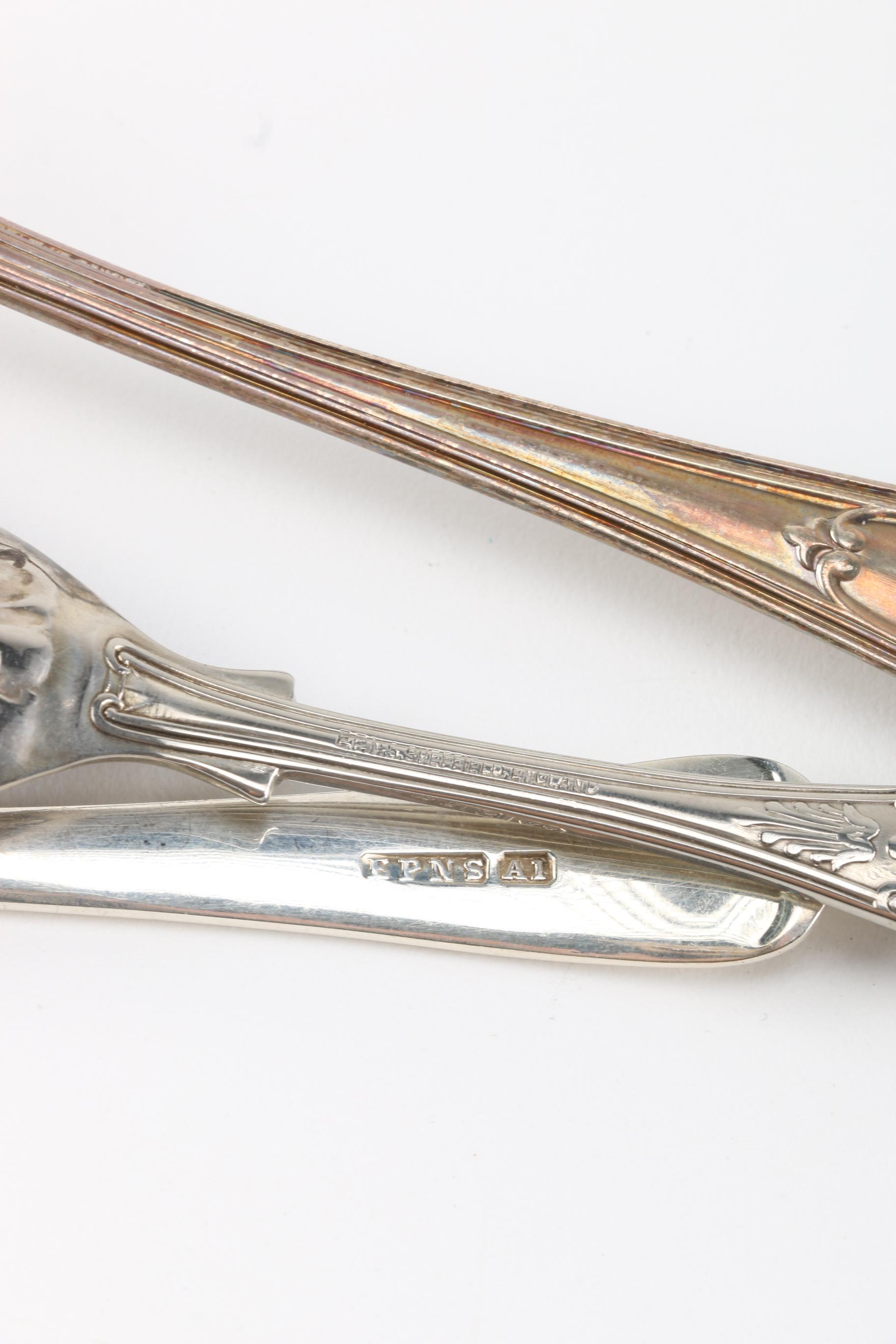 Group of Silver Plated Utensils