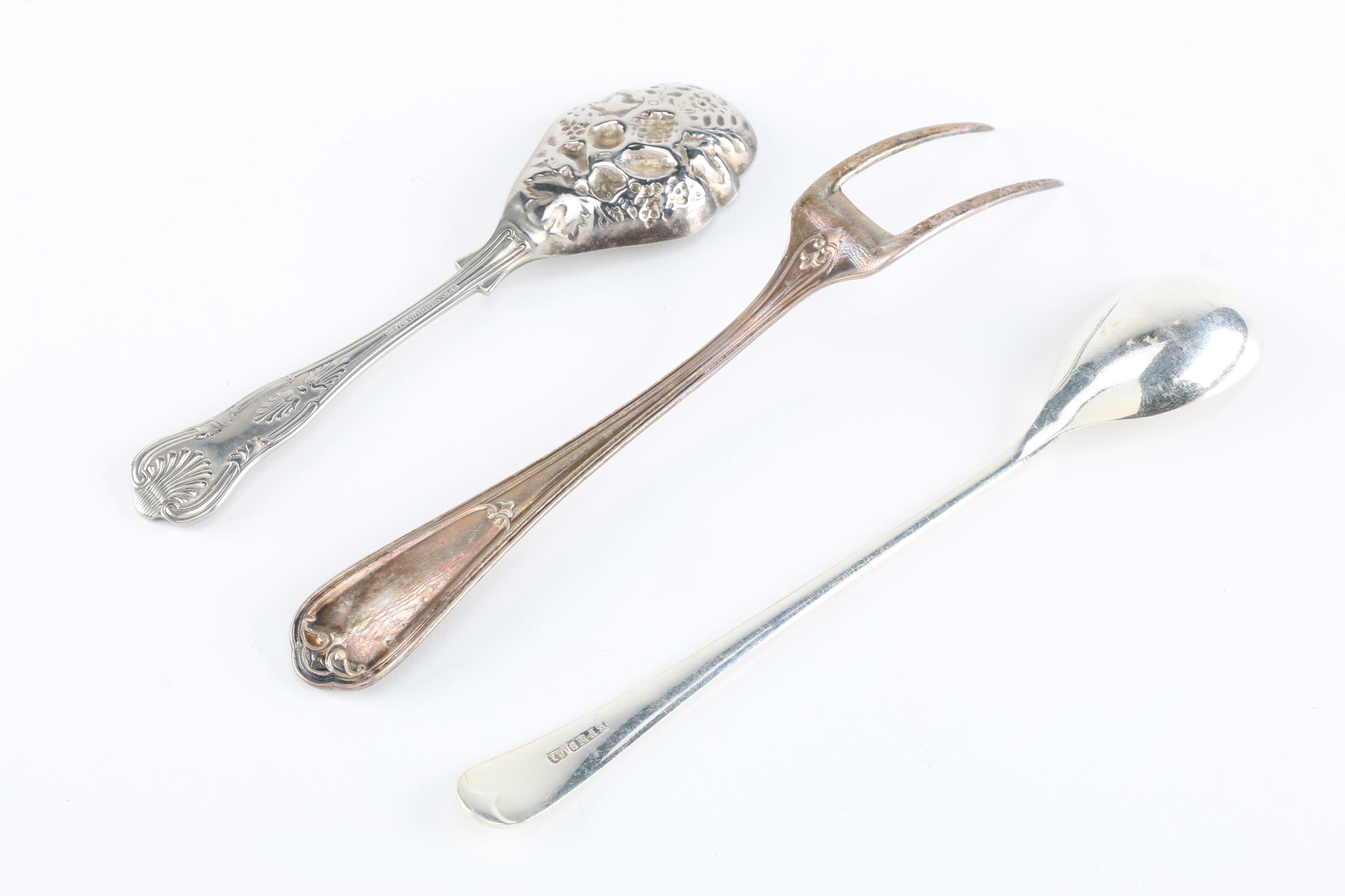 Group of Silver Plated Utensils