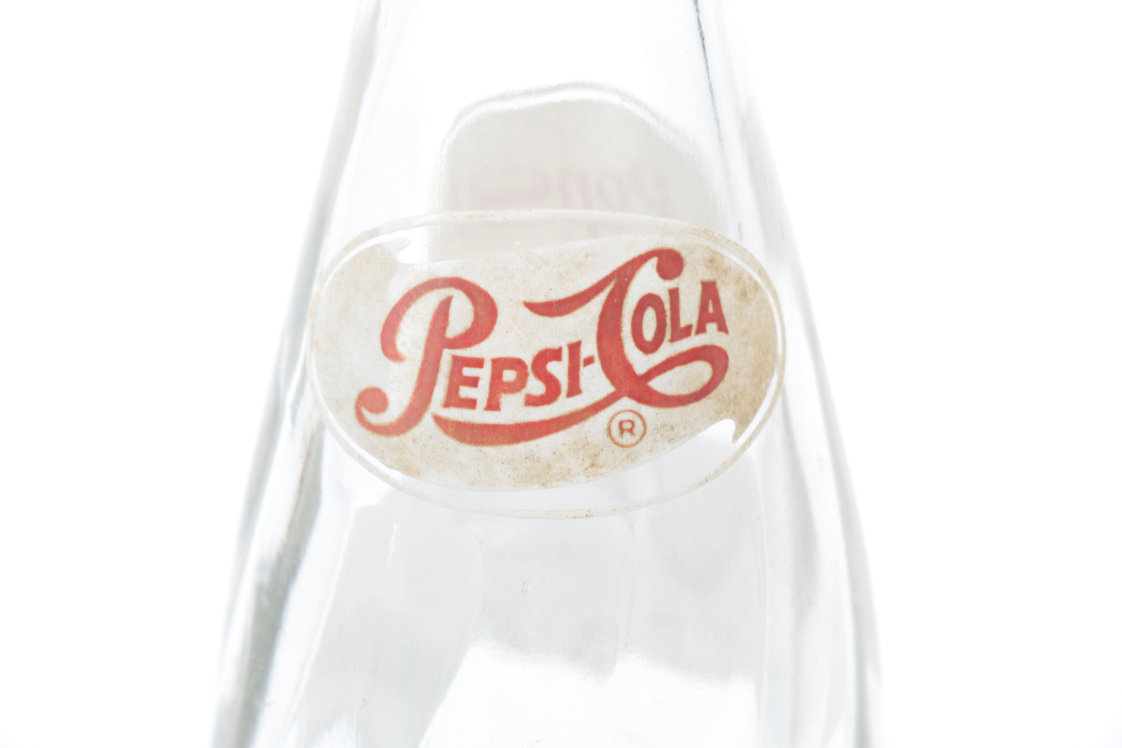 Collection of Pepsi Bottles and Cans