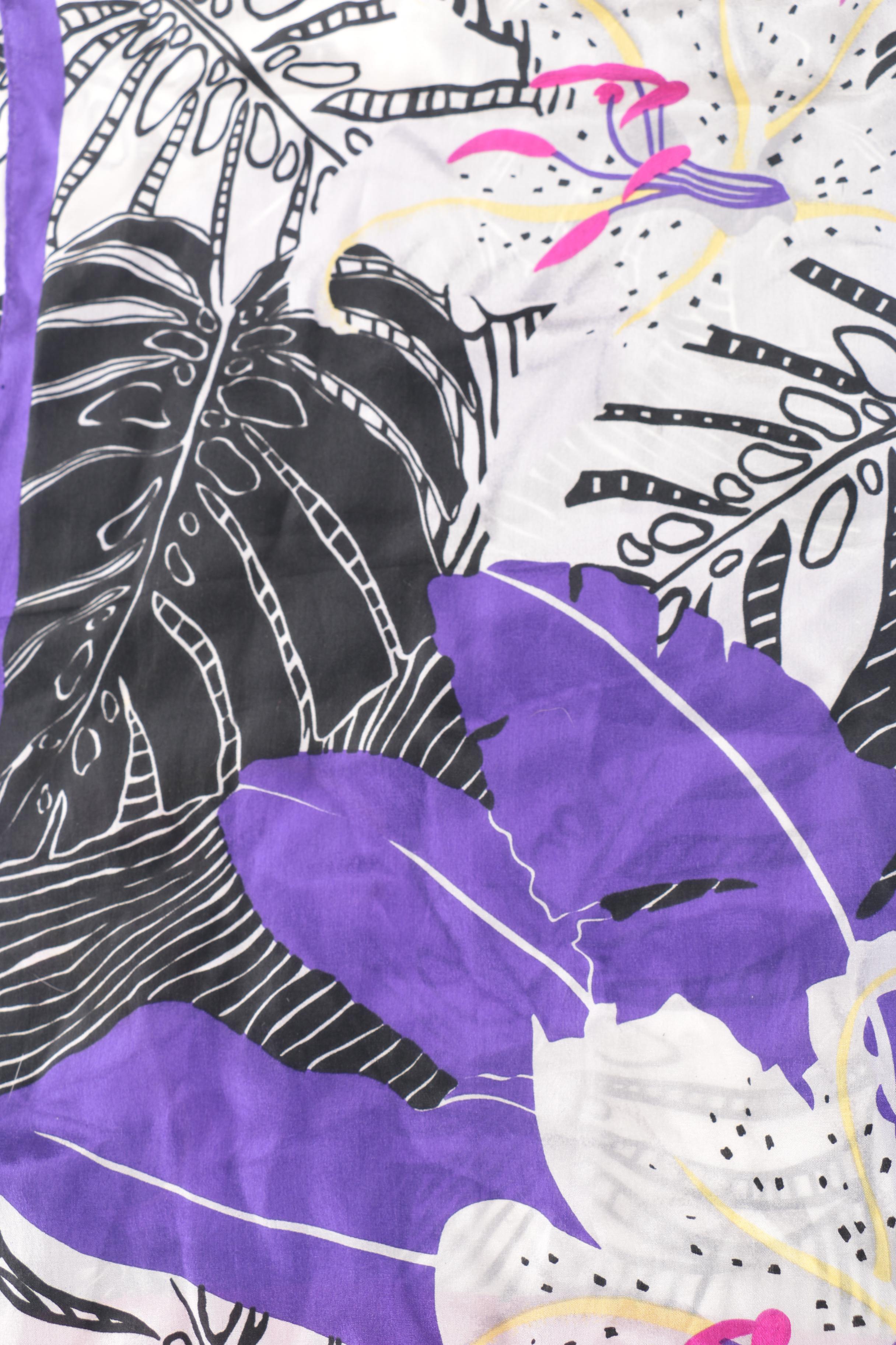 Silk Scarves Including Valentino and Oscar de la Renta