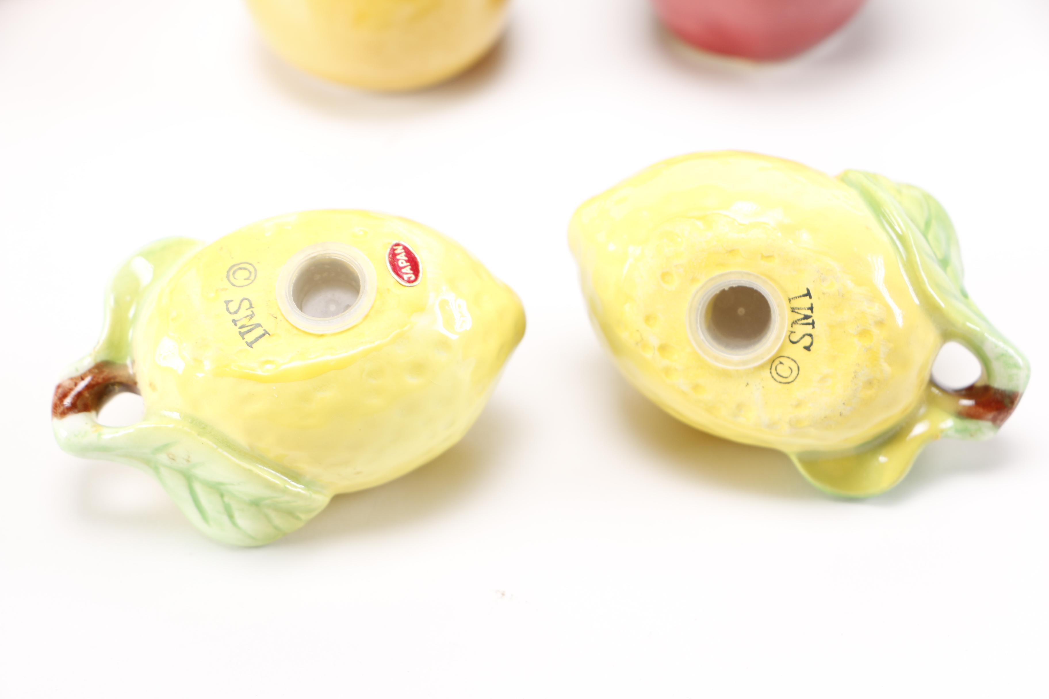 Fruit and Vegetable Salt & Pepper Shakers