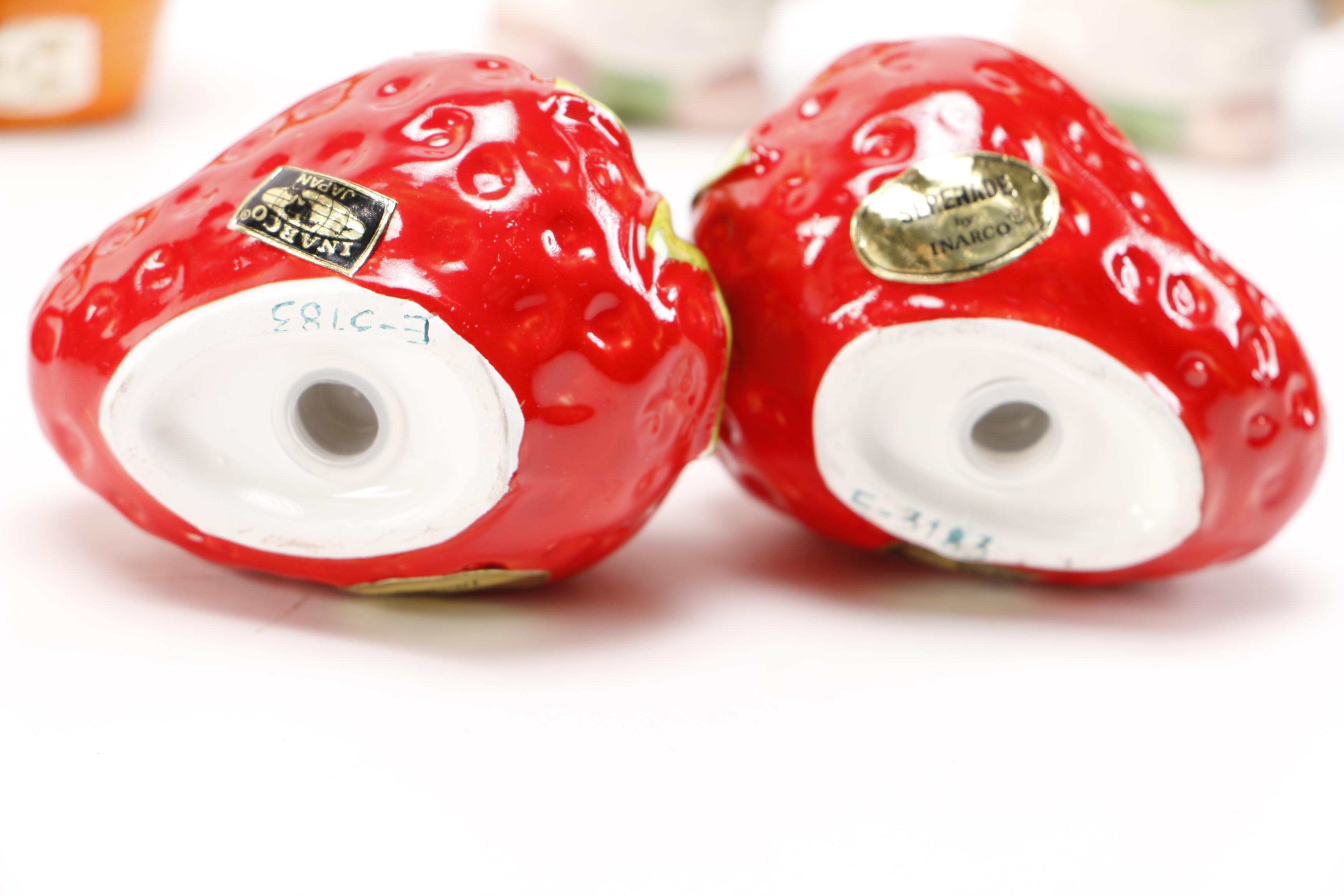 Fruit and Vegetable Salt & Pepper Shakers