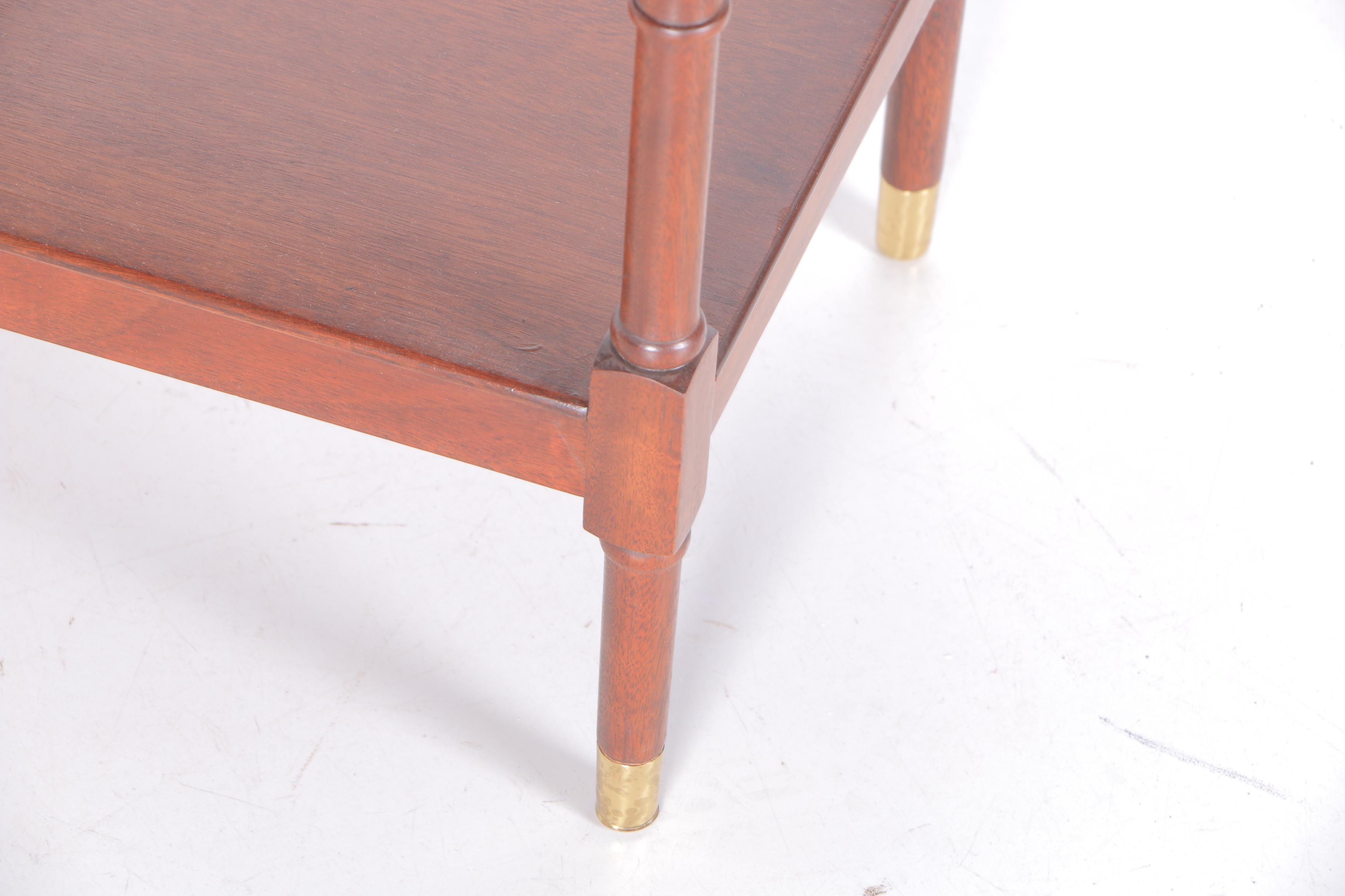 Wooden Shelf With Opening Compartment