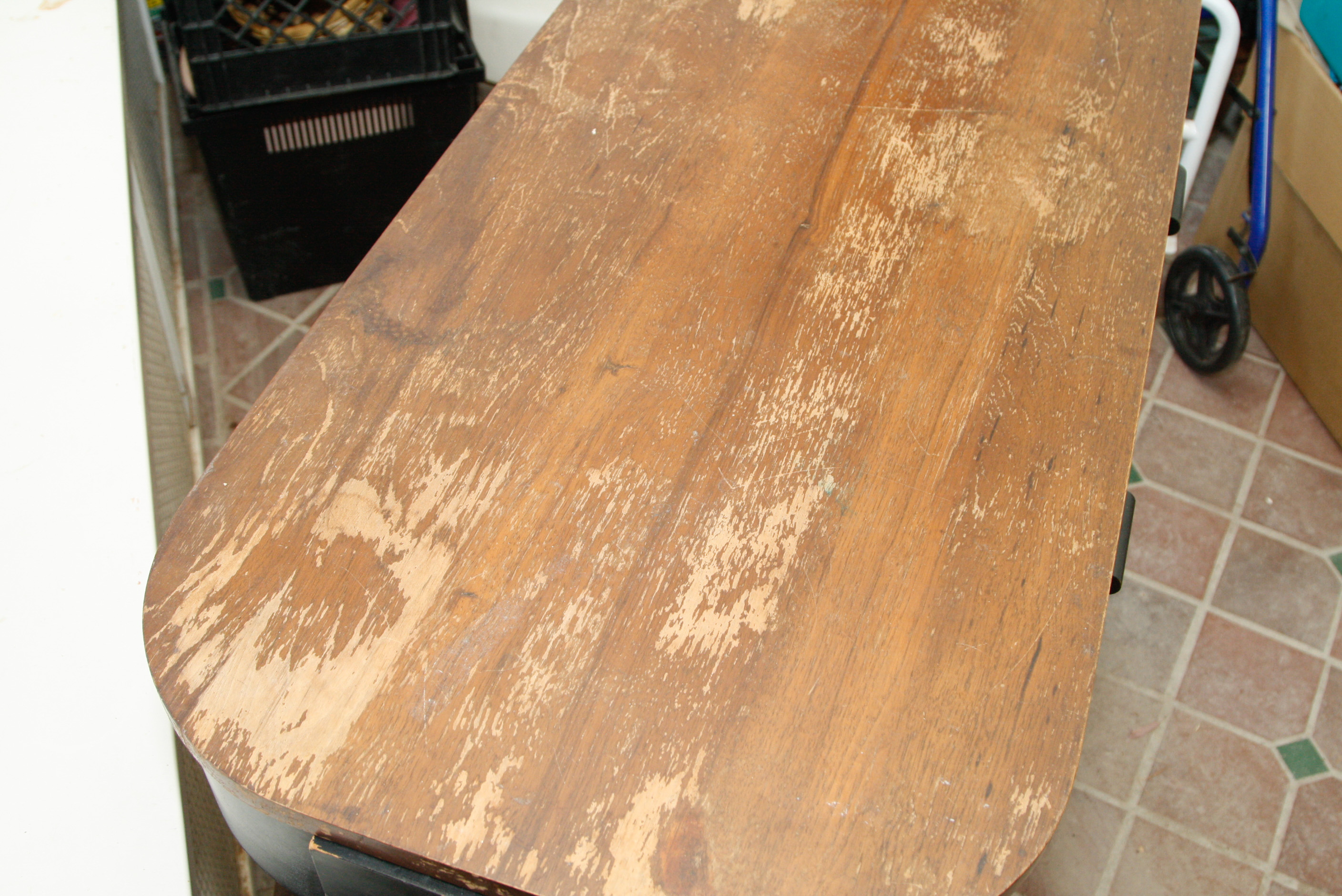 Assymetric Art Deco Writing Desk