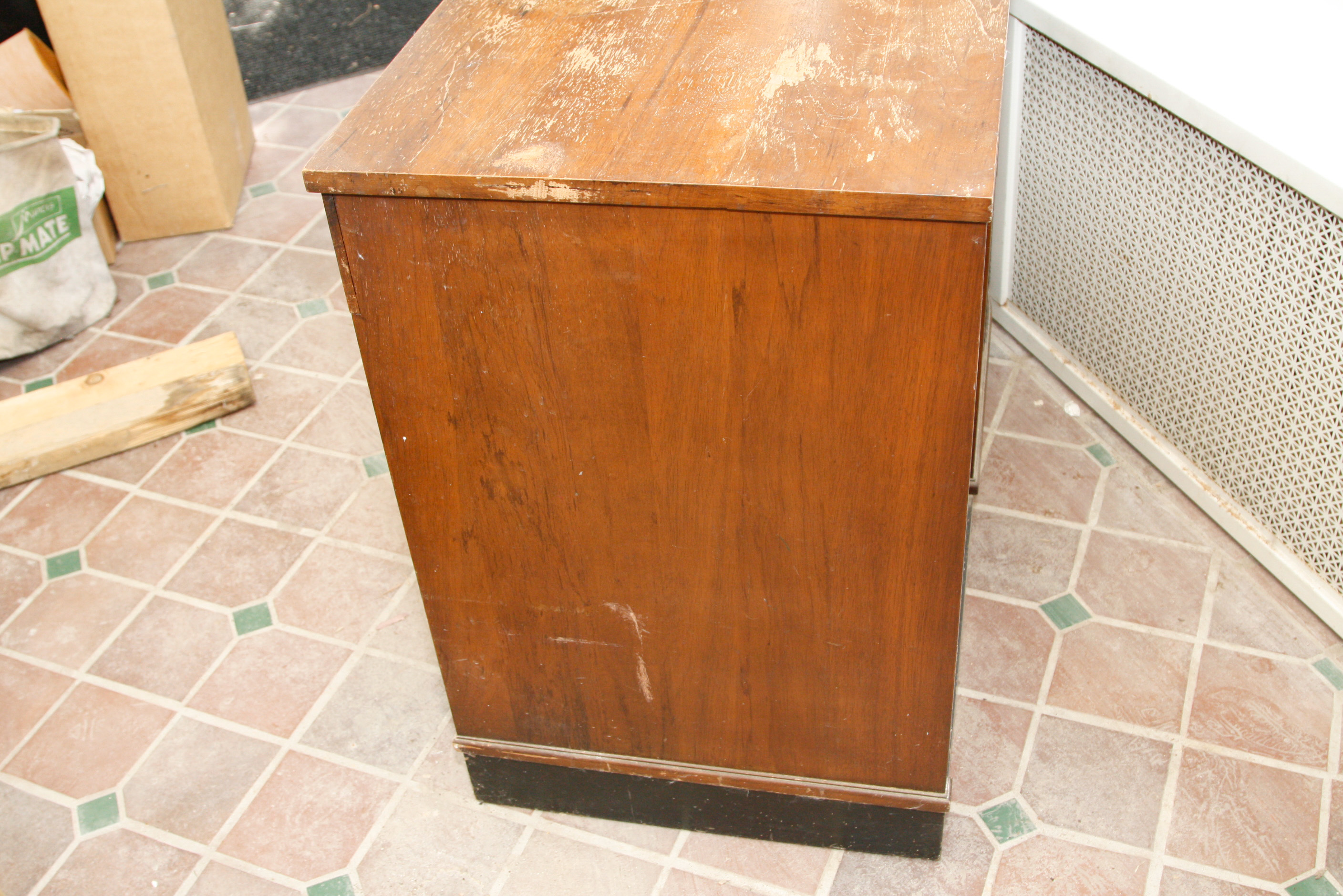 Assymetric Art Deco Writing Desk