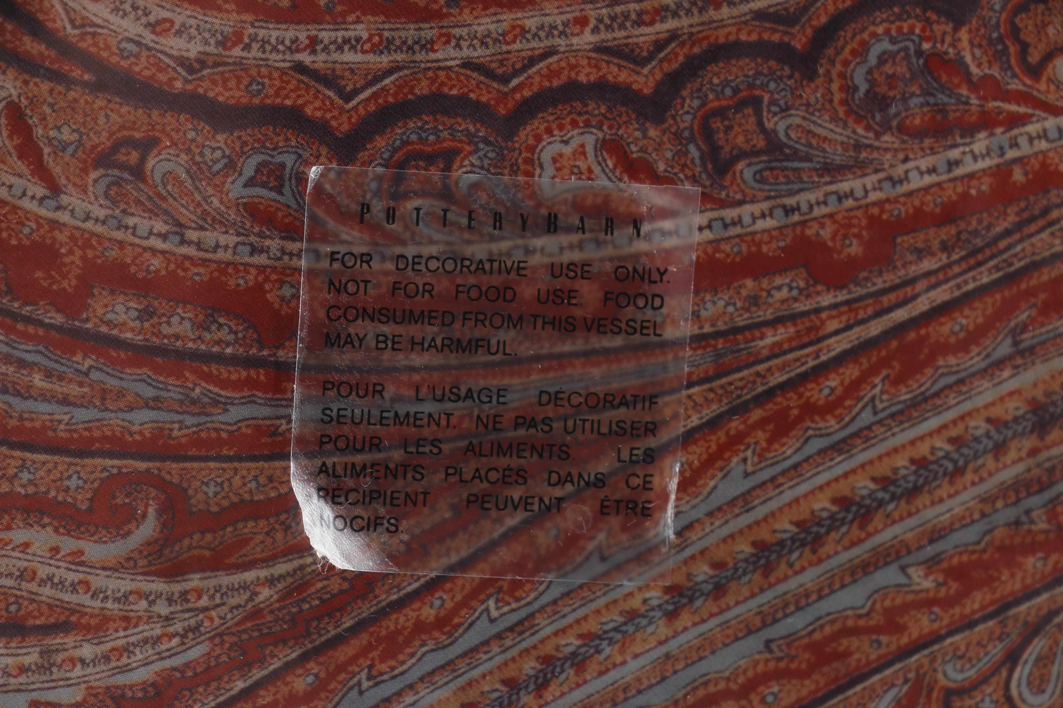 Glass and Plastic Decorative Trays