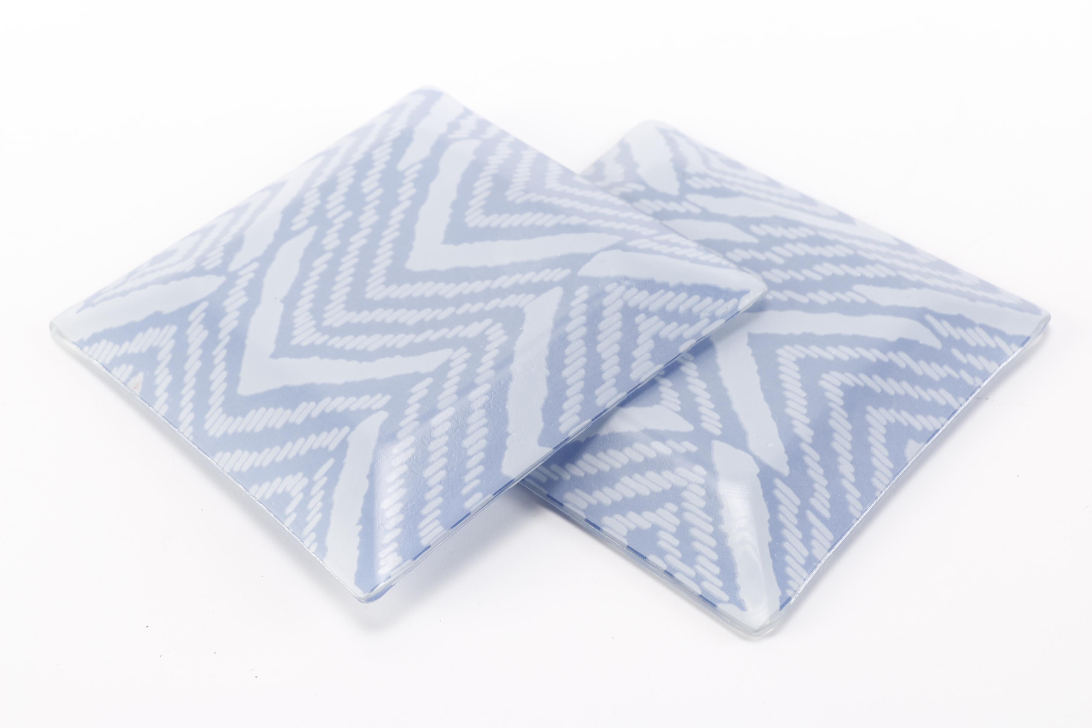 Glass and Plastic Decorative Trays