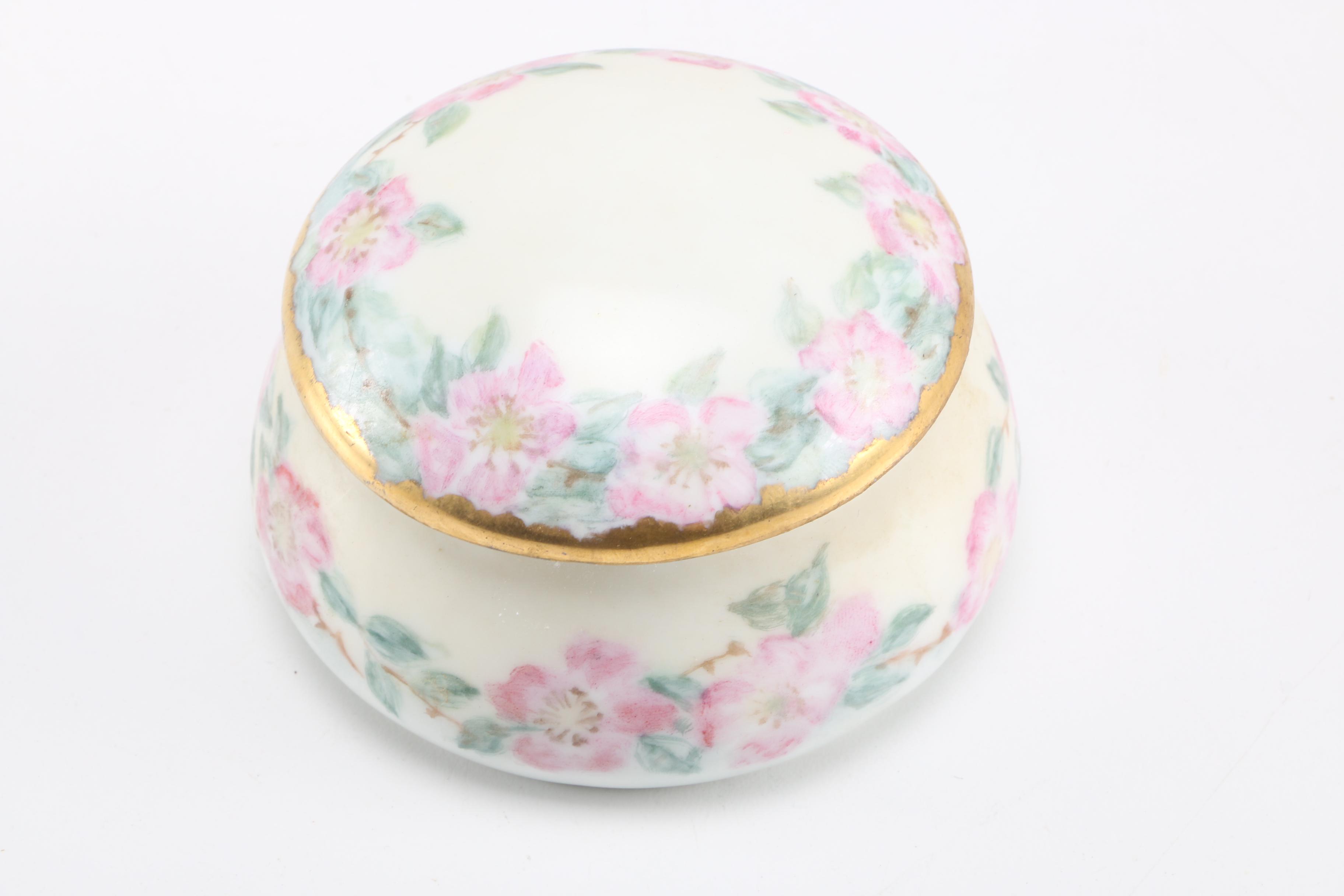 Porcelain and Crystal Dresser Accessories