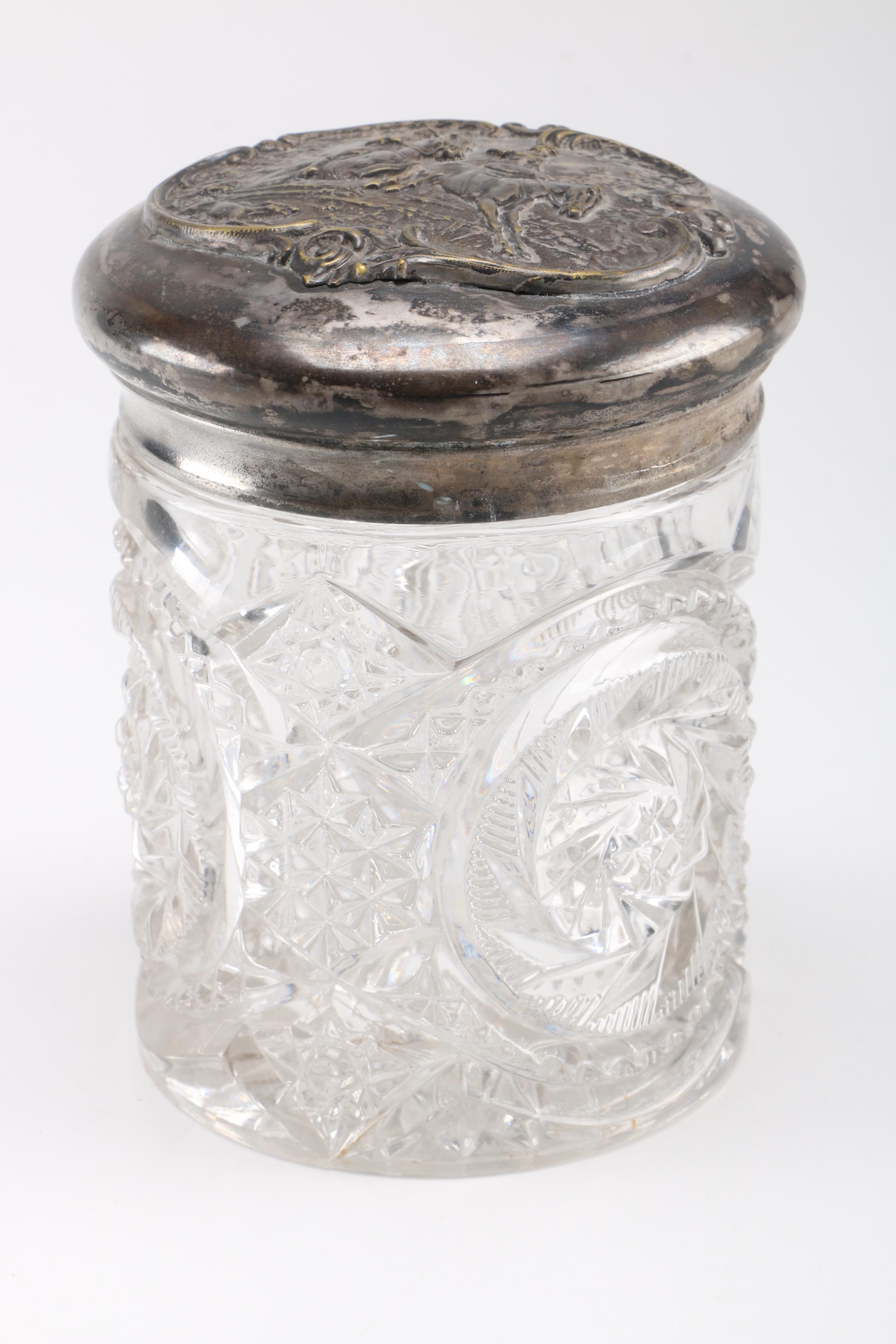 Porcelain and Crystal Dresser Accessories