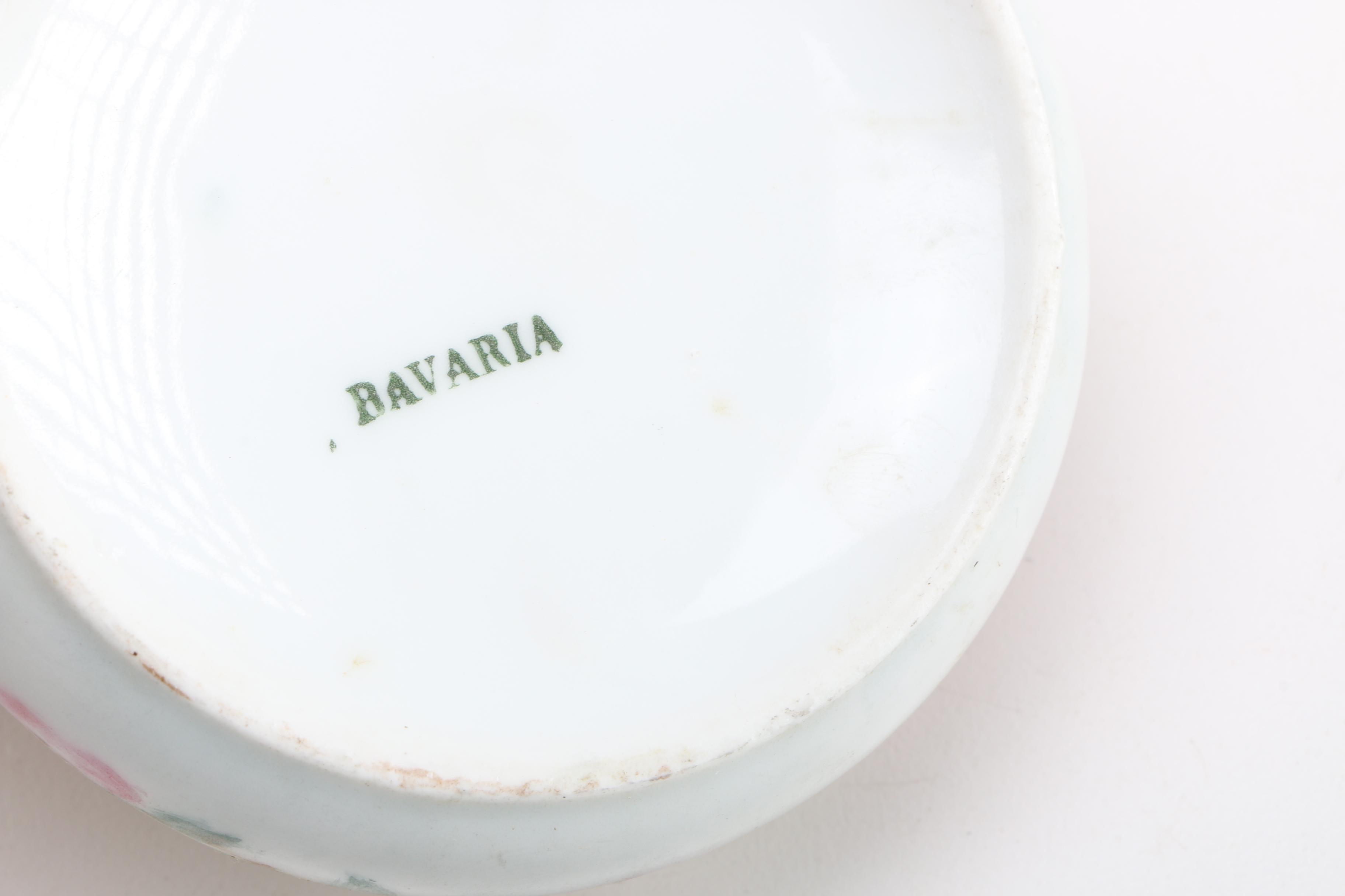 Porcelain and Crystal Dresser Accessories