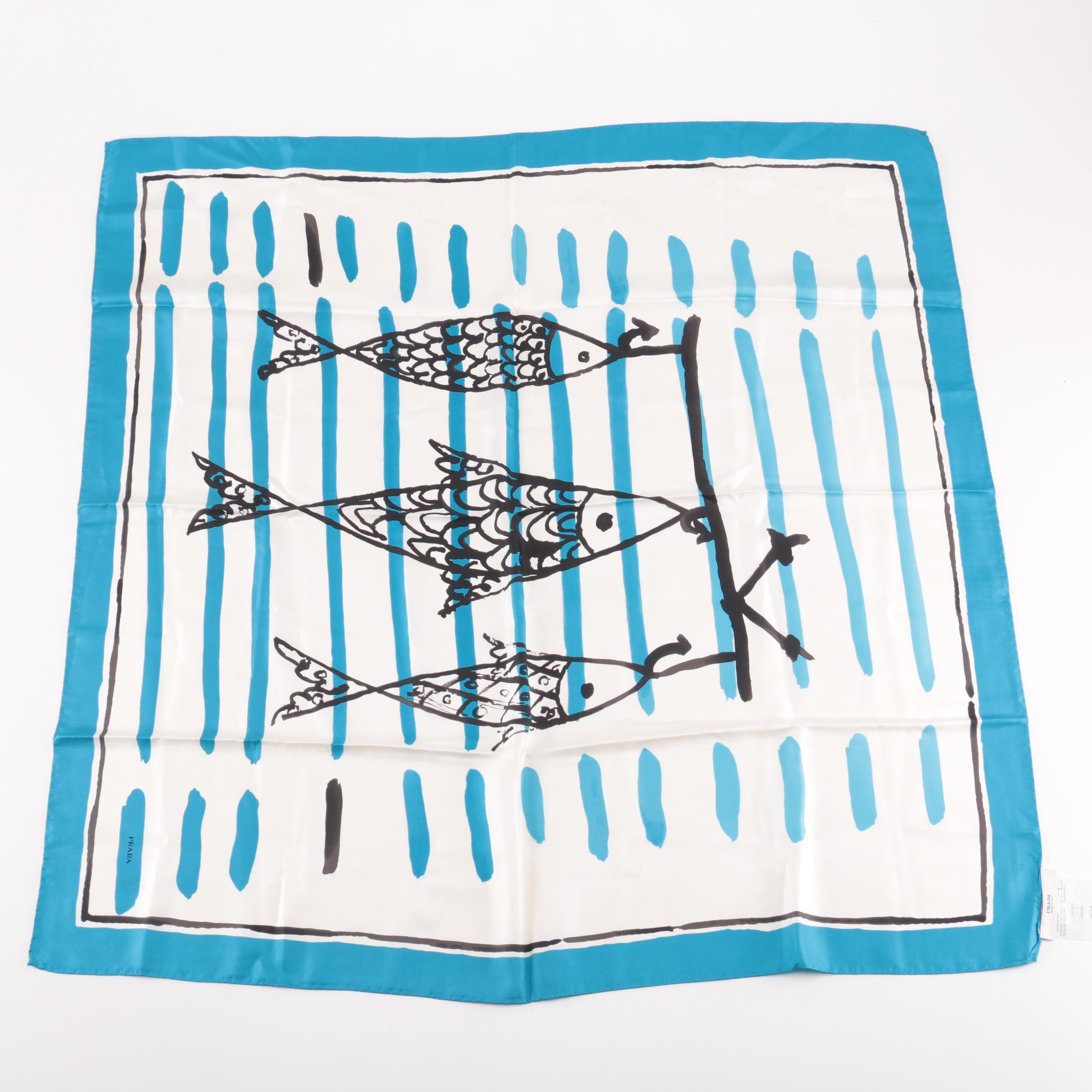 Prada Silk Scarf