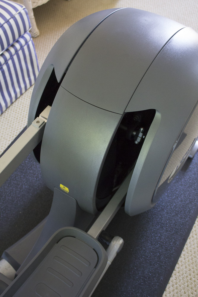 Precor EFX 576i Elliptical Machine and Floor Pad