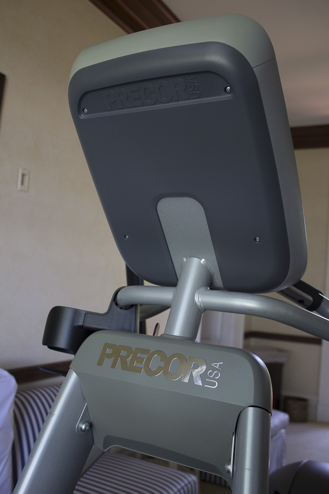 Precor EFX 576i Elliptical Machine and Floor Pad