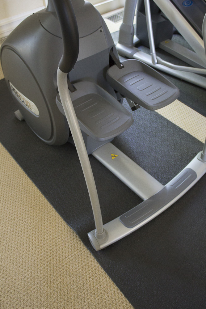 Precor C776i Stair Machine and Floor Pad