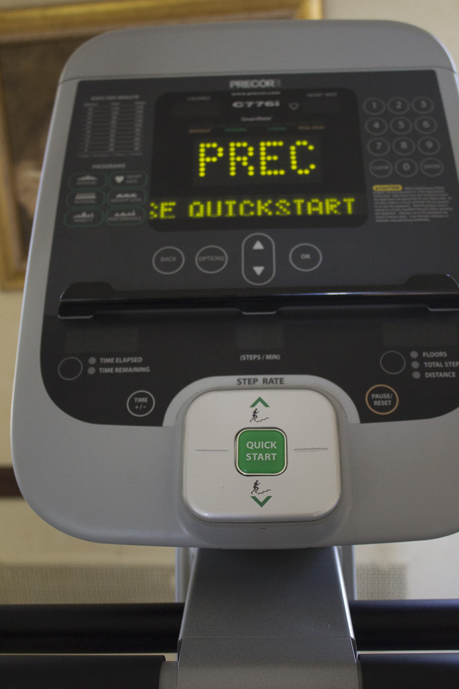 Precor C776i Stair Machine and Floor Pad