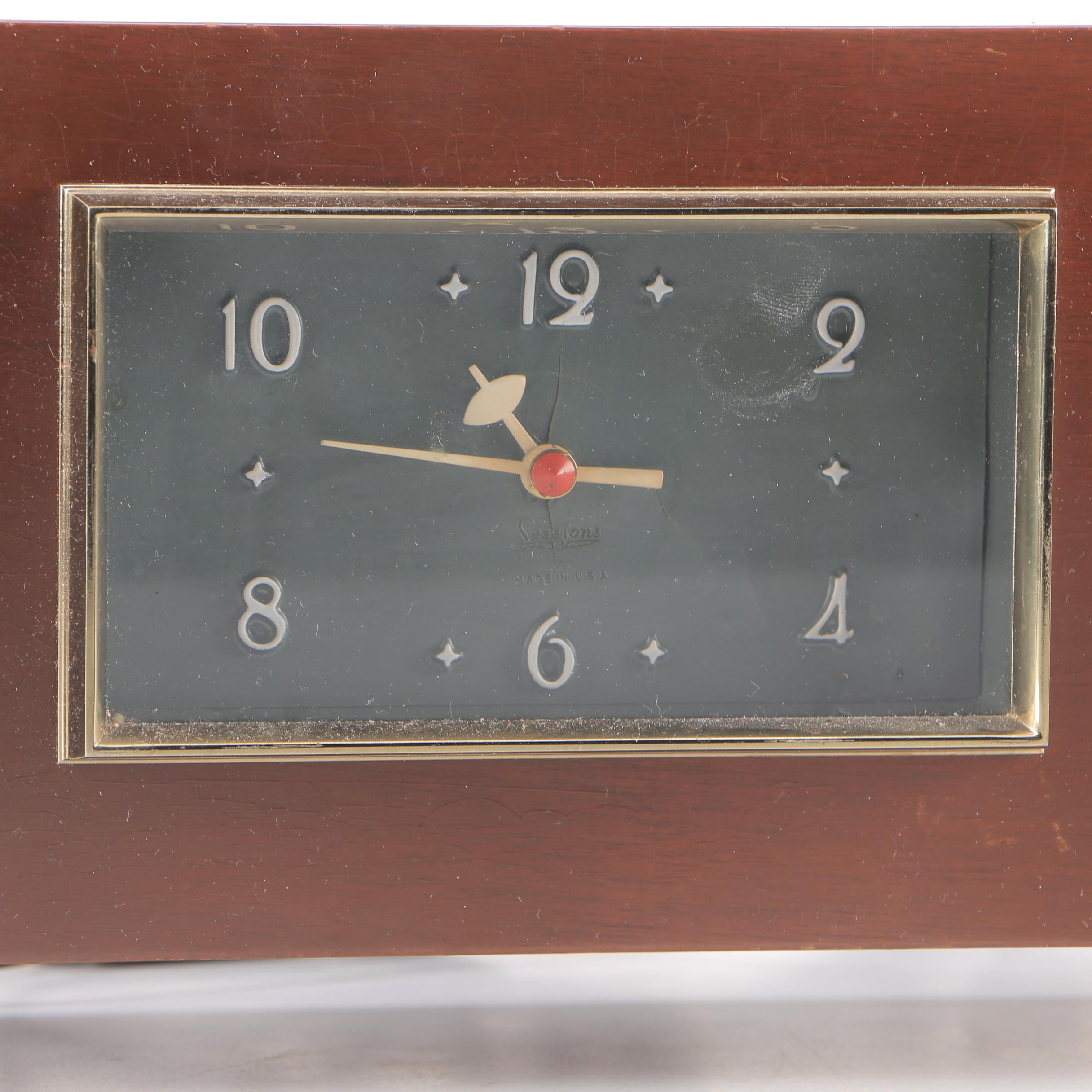 Vintage Mantle Clocks Including Hammond