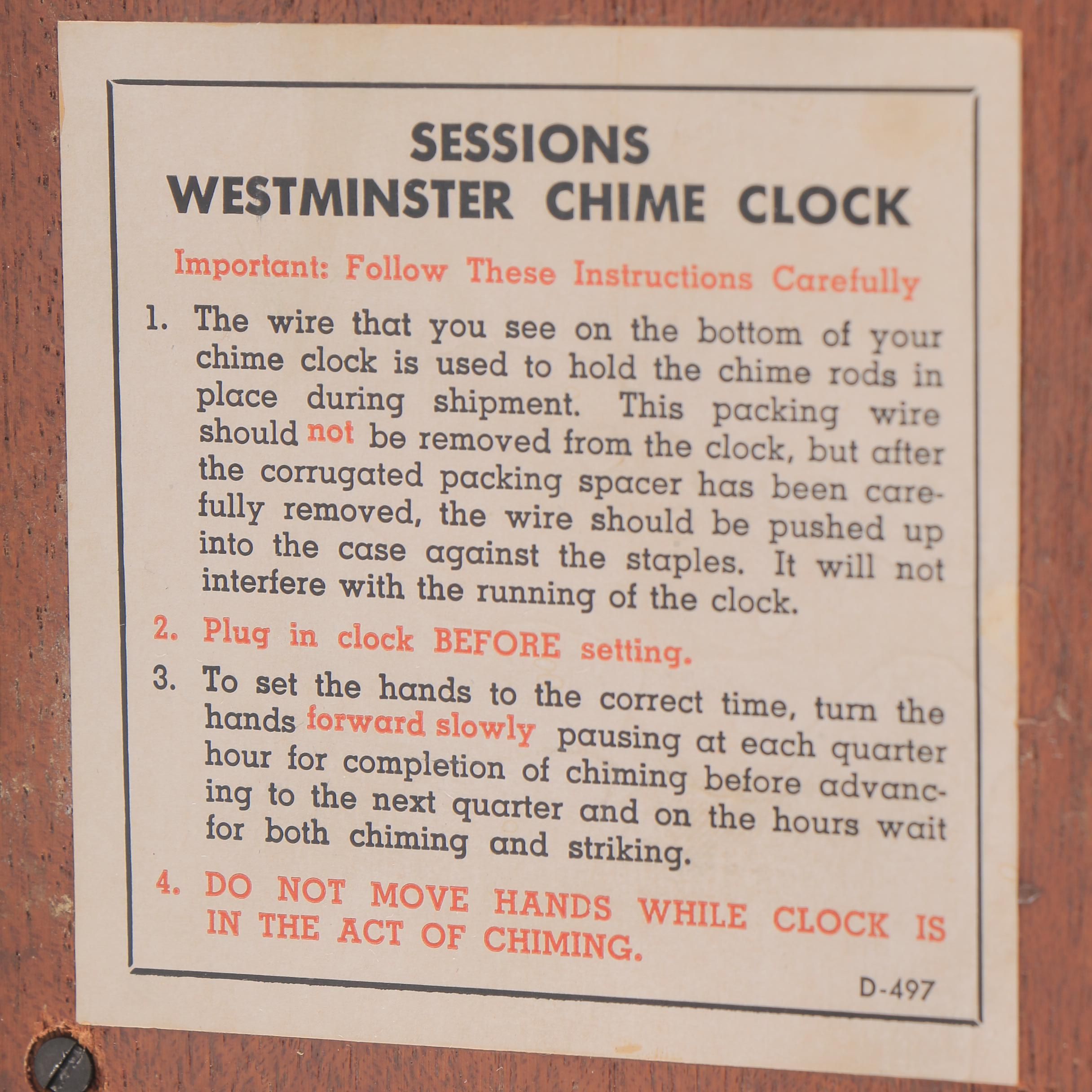 Vintage Mantle Clocks Including Hammond