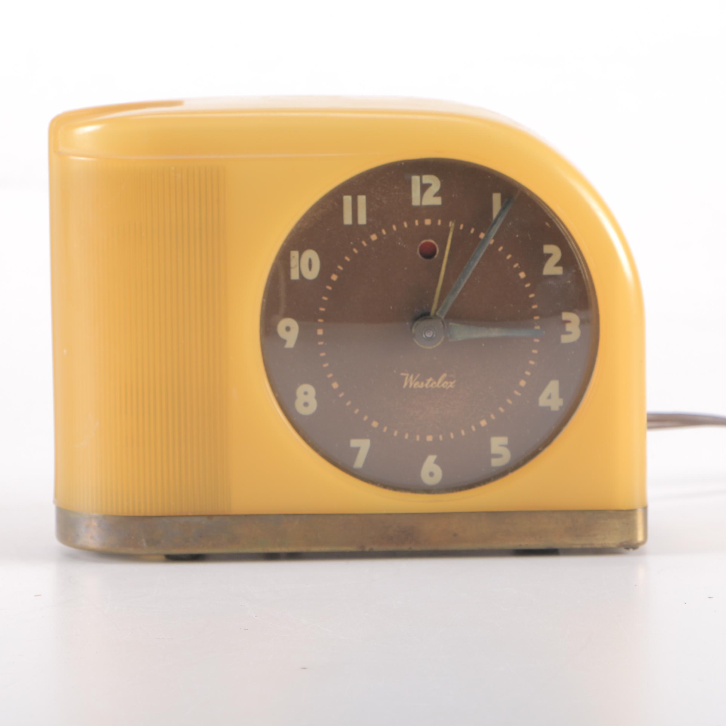 Vintage Mantle Clocks Including Hammond