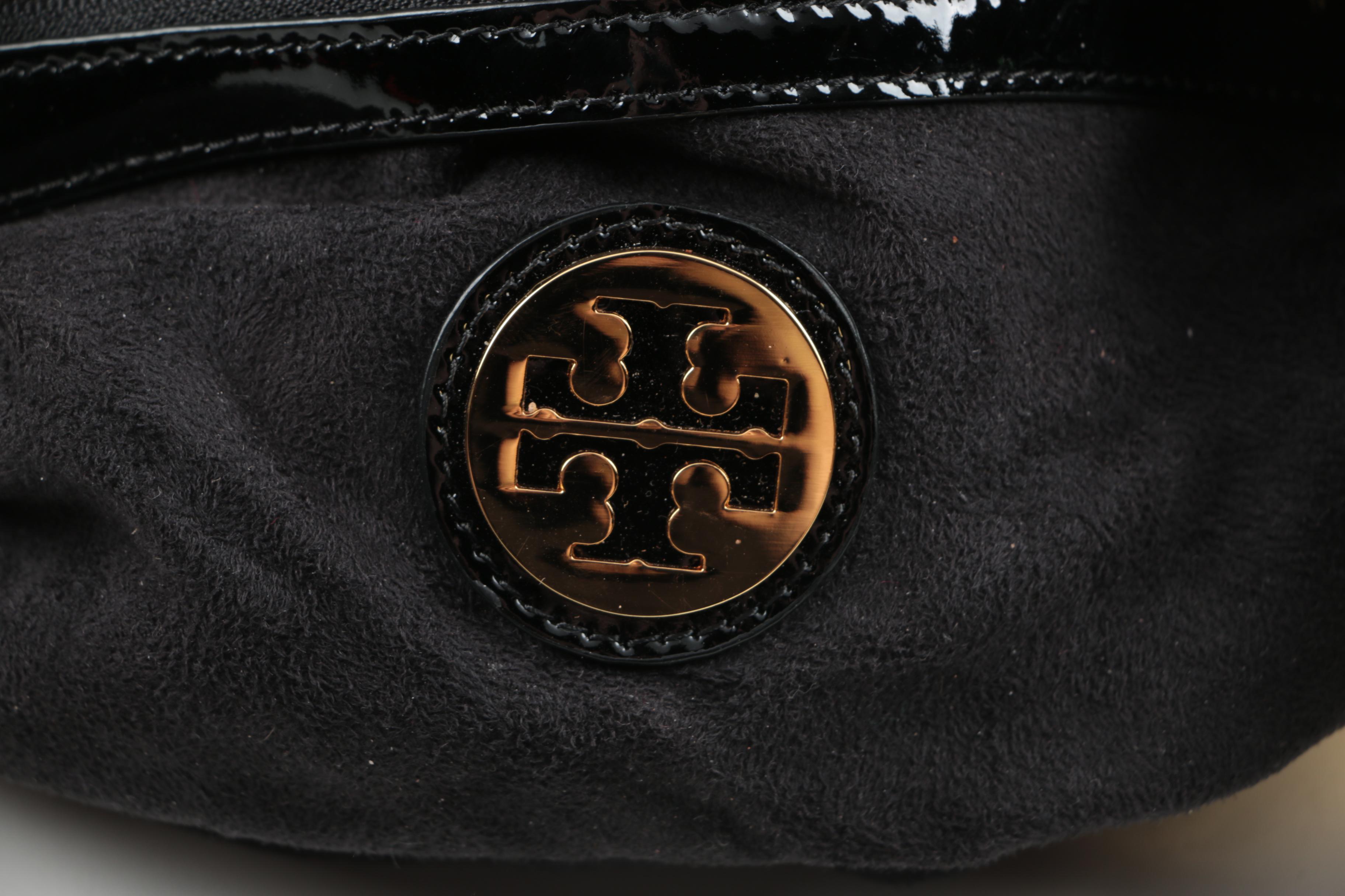 Tory Burch Calf Hair Leopard Print Hobo Handbag