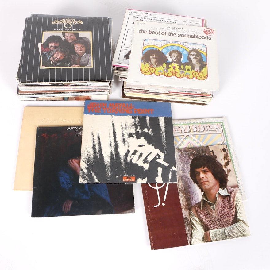 Elvis, Serge Gainsbourg, John Mayall, Other Vintage Rock/Pop LPs