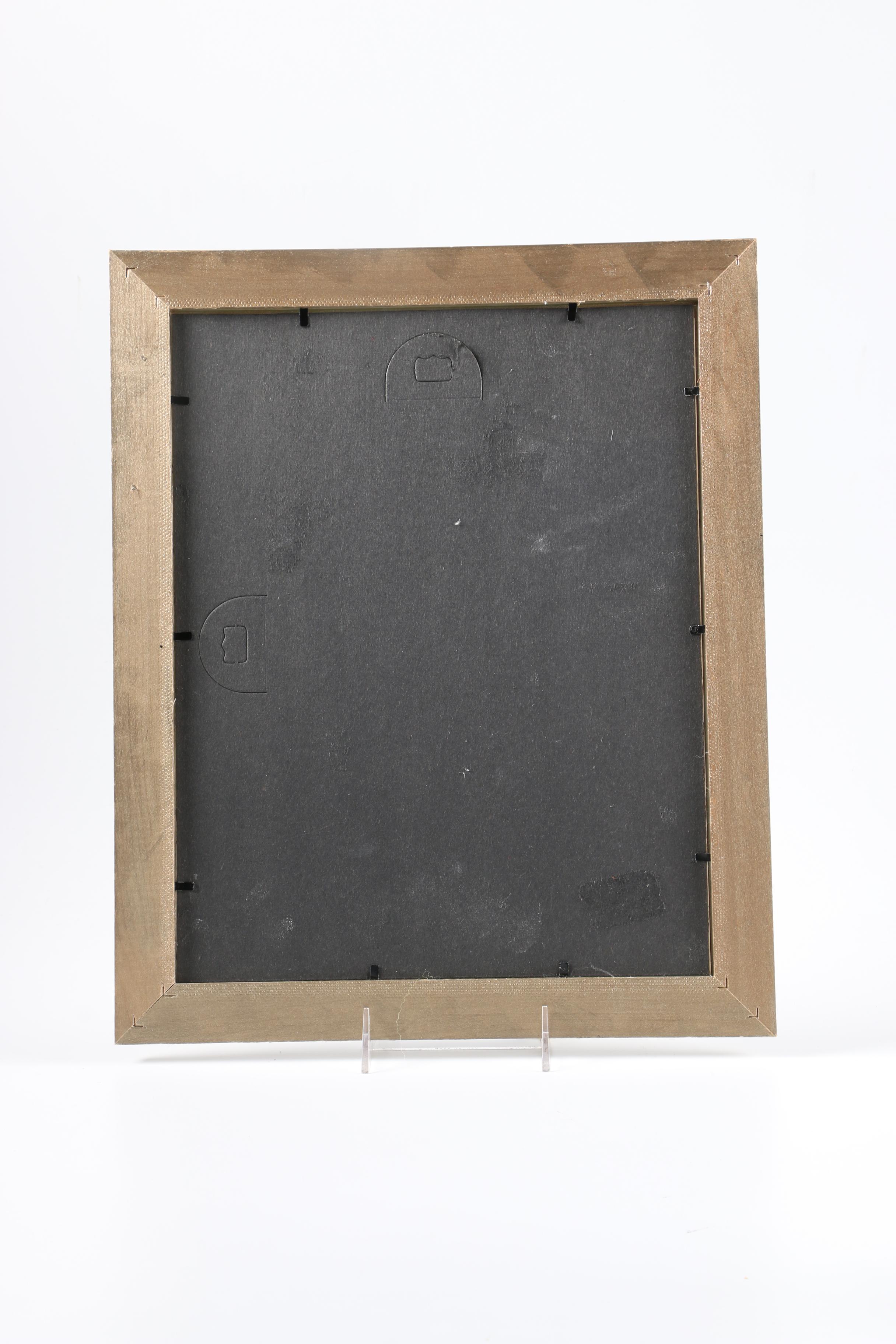 Mary Abramson Barnes Charcoal and Pastel Floral Still Life Drawing