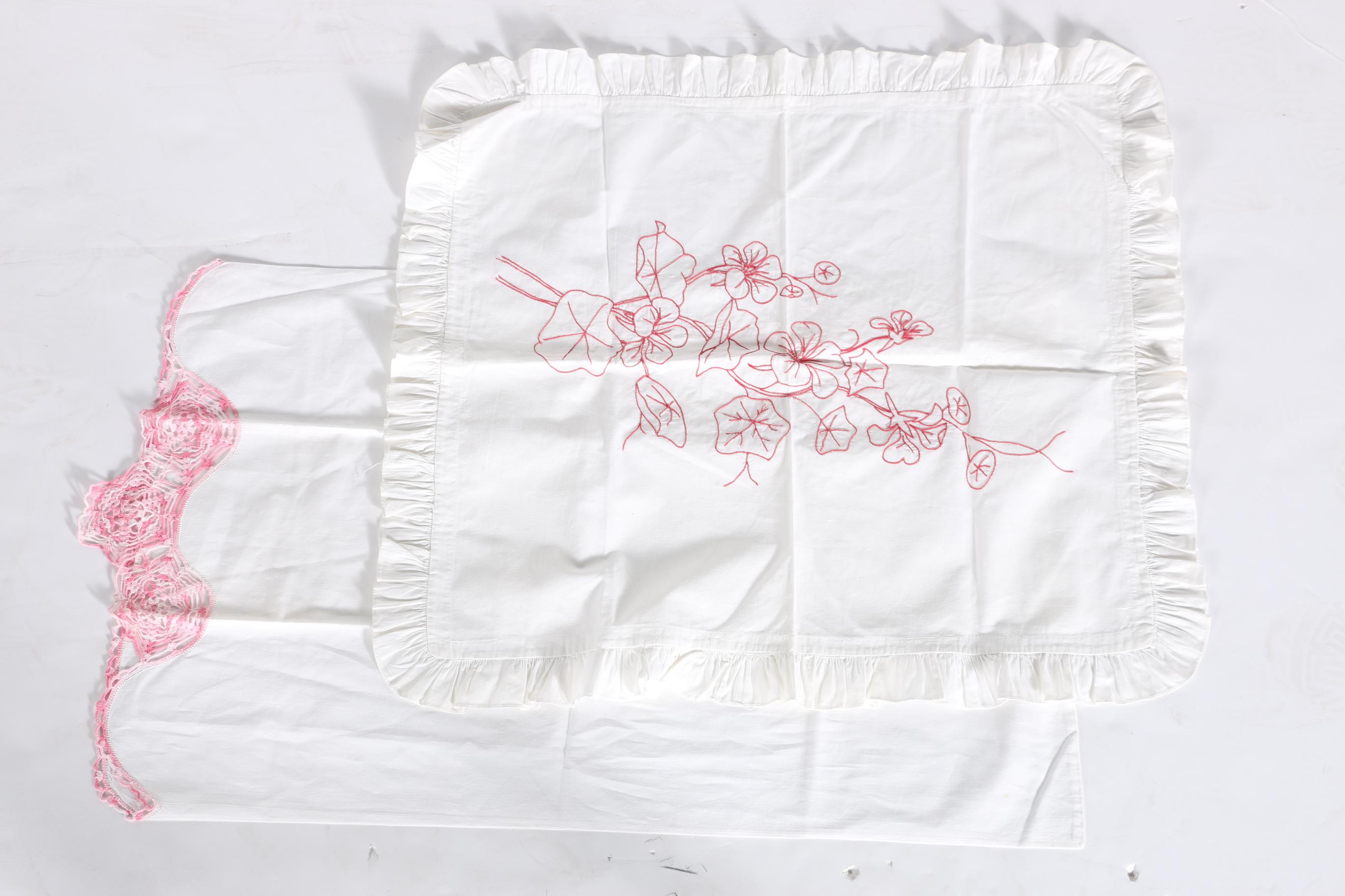 Vintage Bed Linens Assortment