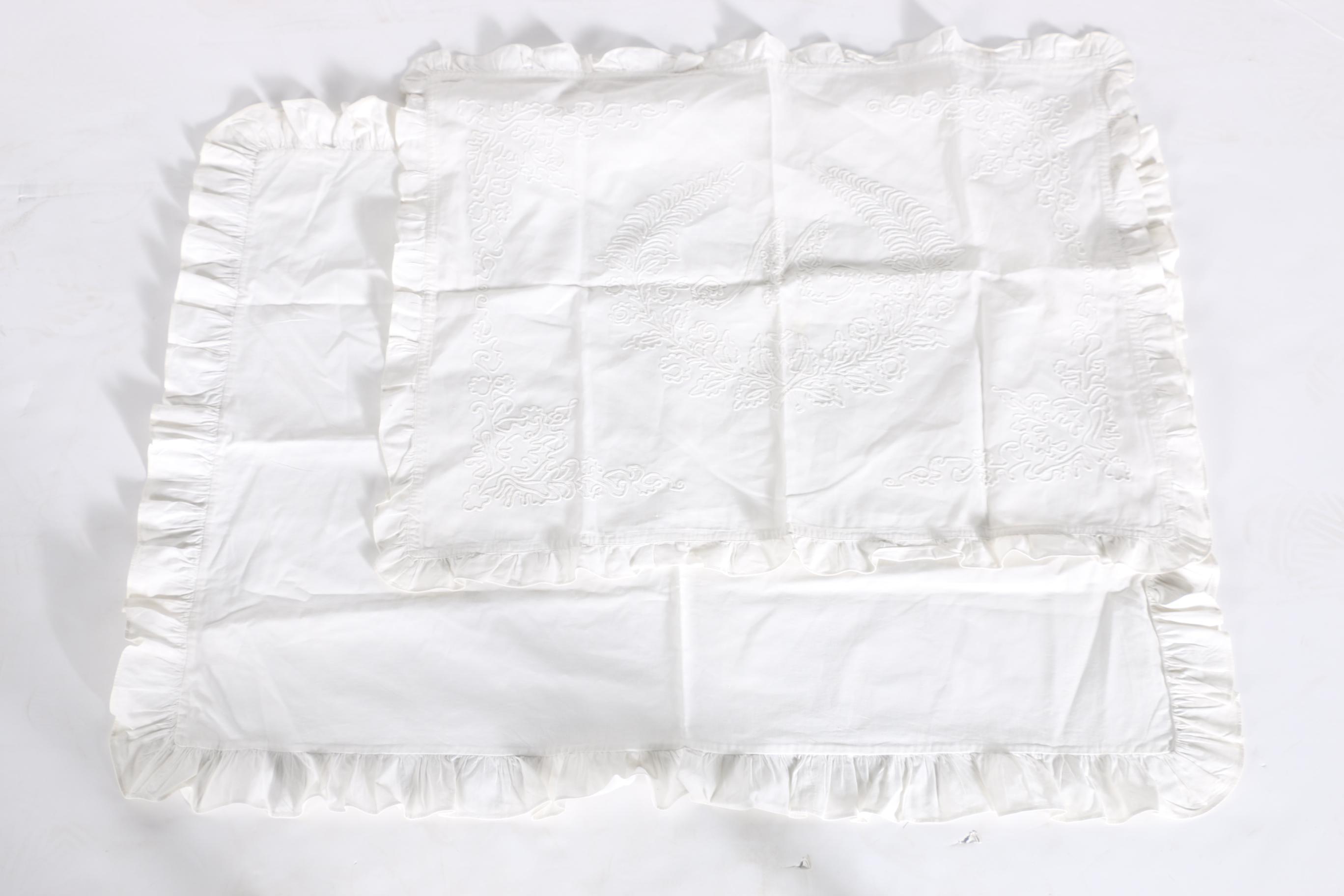 Vintage Bed Linens Assortment