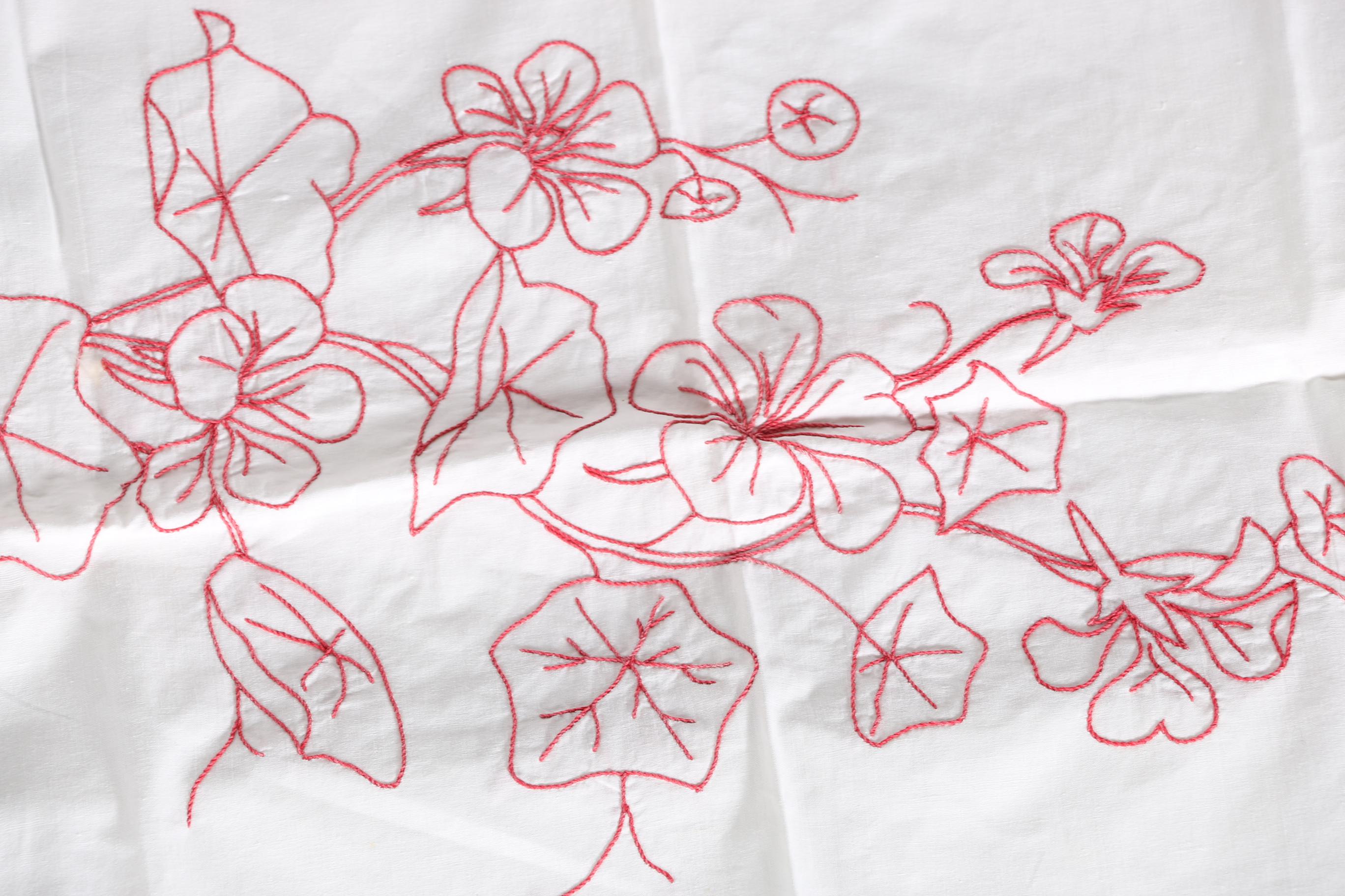 Vintage Bed Linens Assortment