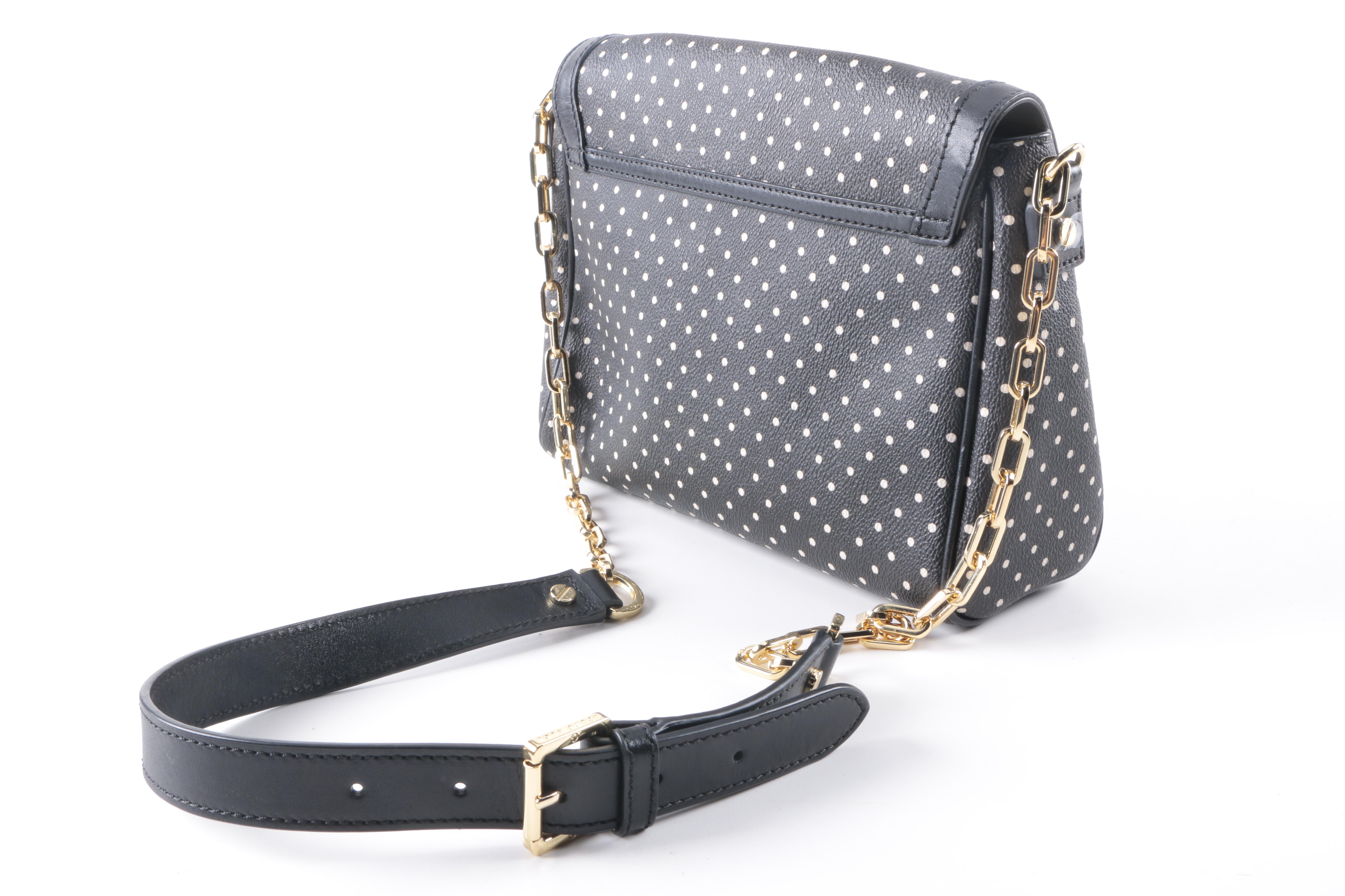 Tory Burch Viva Dot Canvas Kerrington Crossbody Bag