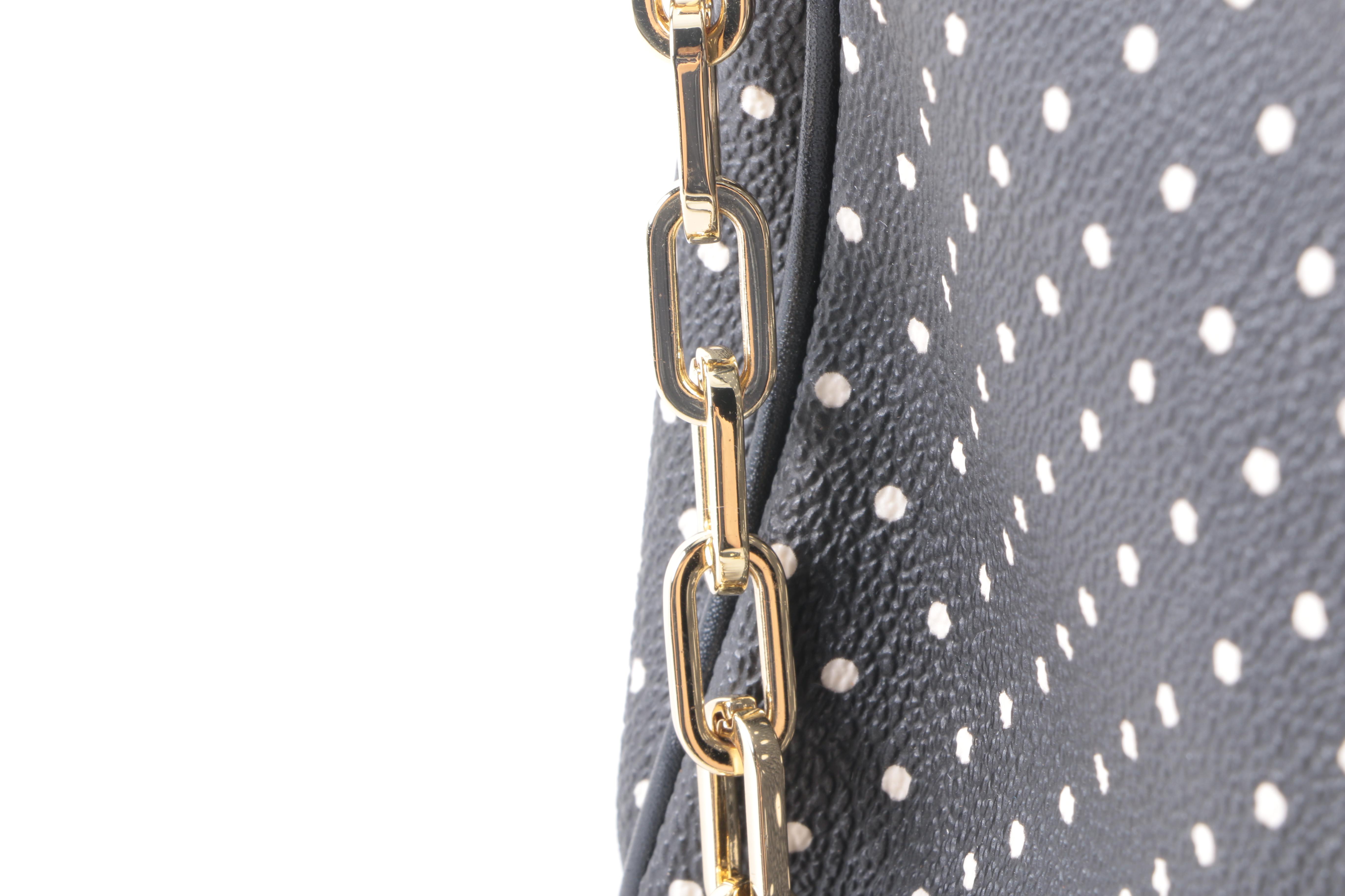 Tory Burch Viva Dot Canvas Kerrington Crossbody Bag