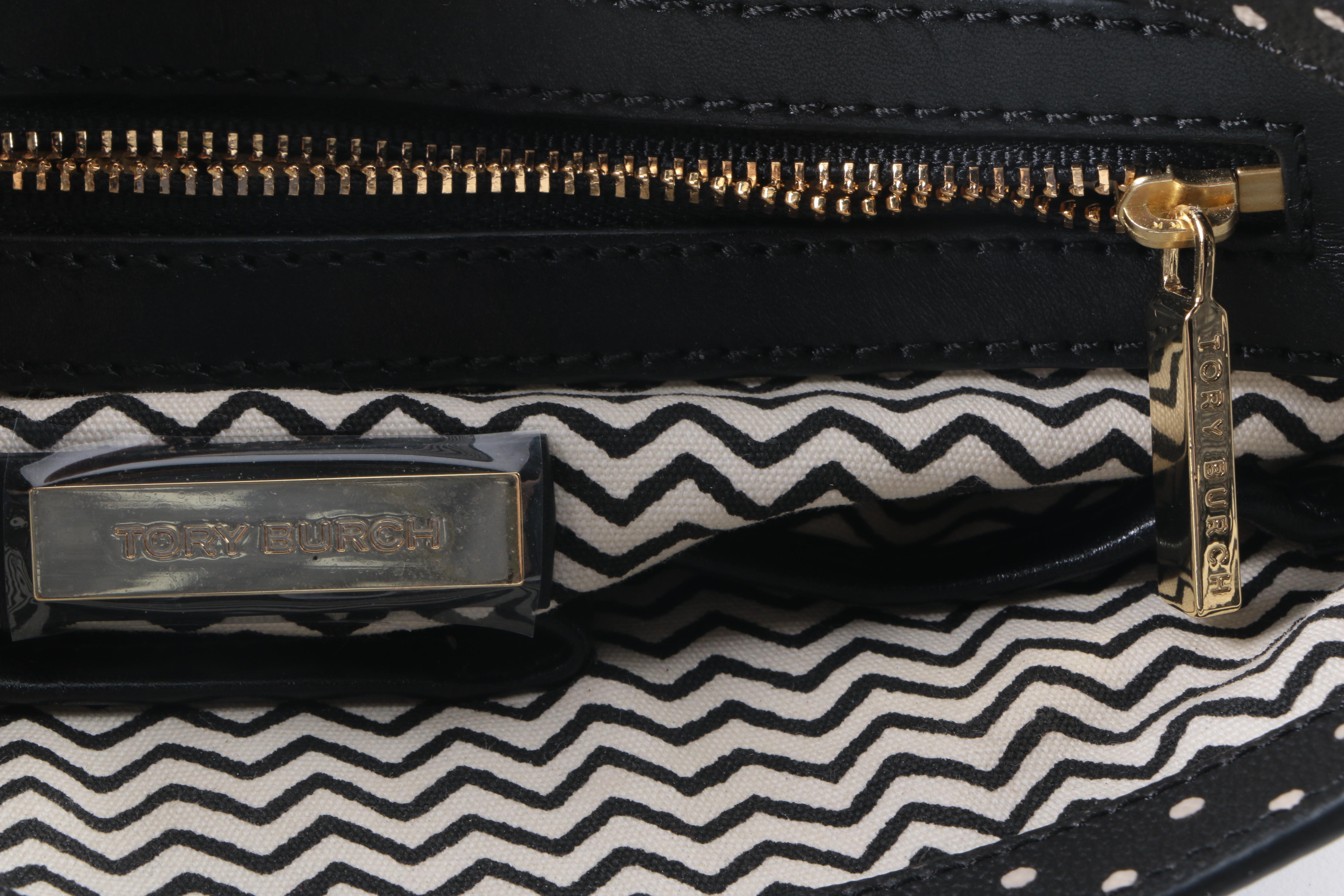 Tory Burch Viva Dot Canvas Kerrington Crossbody Bag