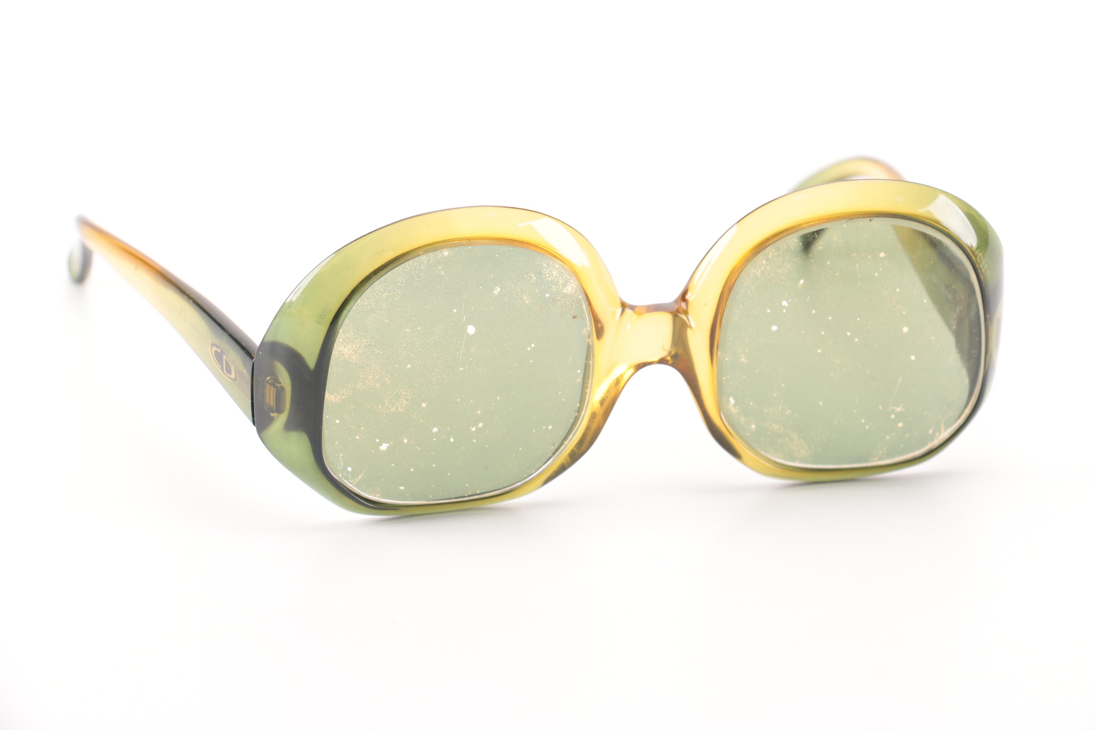 Vintage Christian Dior and Yves Saint Laurent Sunglasses