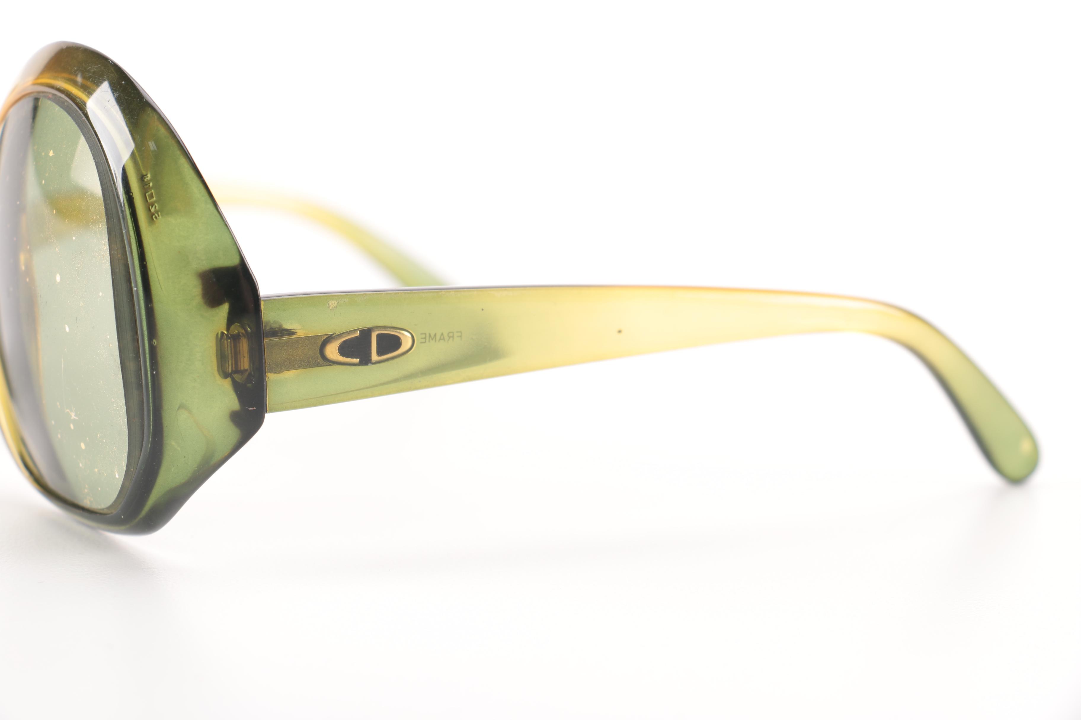 Vintage Christian Dior and Yves Saint Laurent Sunglasses