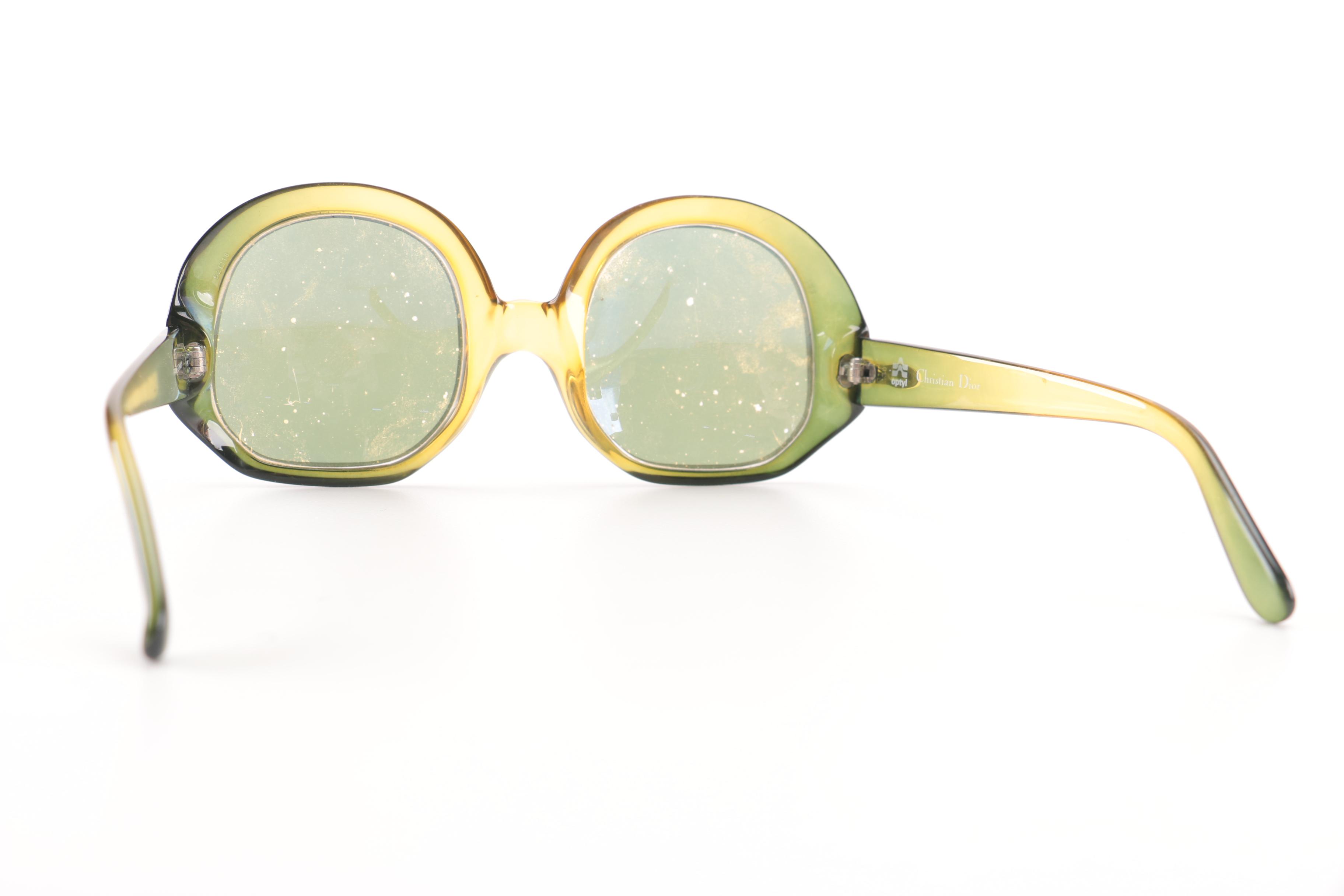 Vintage Christian Dior and Yves Saint Laurent Sunglasses
